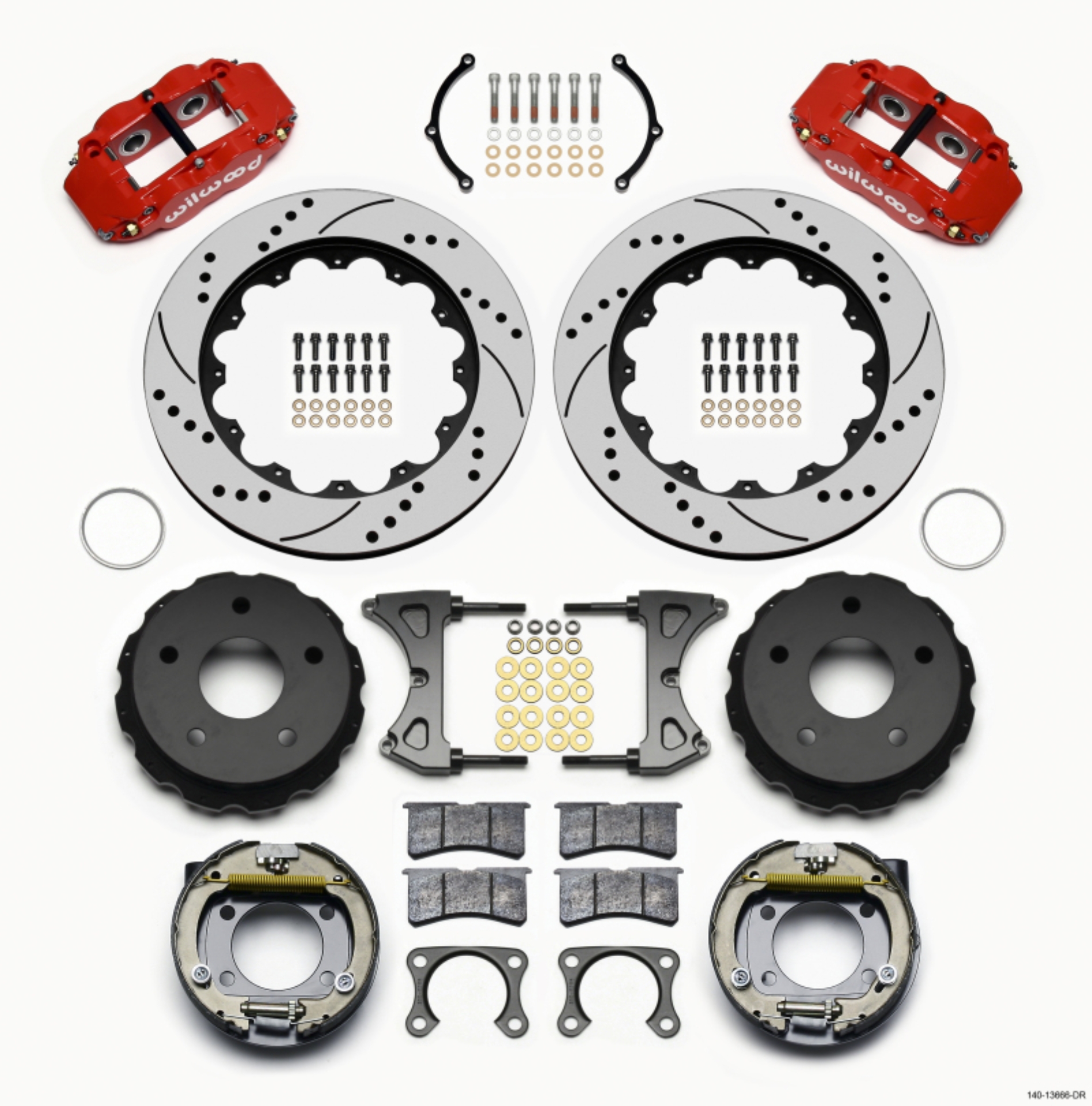 Picture of Wilwood WIL Superlite Brake Kit Rear Big Brake Kits - 140-13666-DR