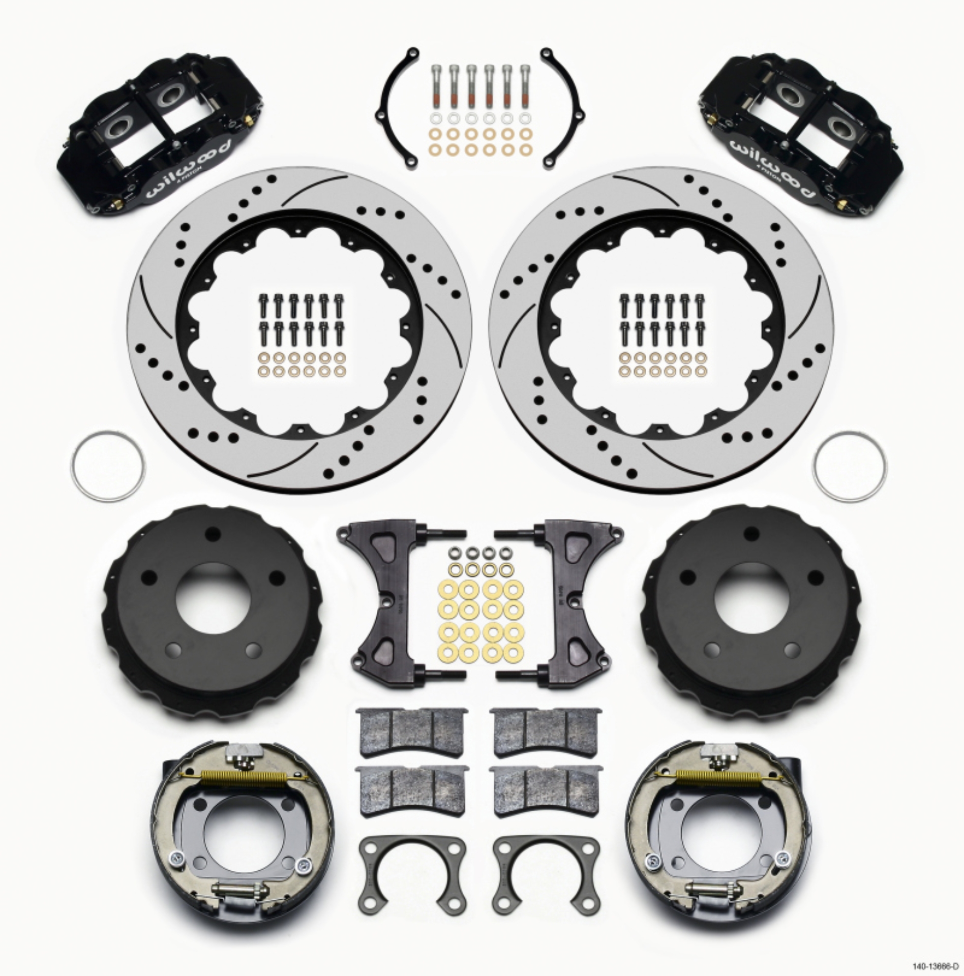 Picture of Wilwood WIL Superlite Brake Kit Rear Big Brake Kits - 140-13666-D