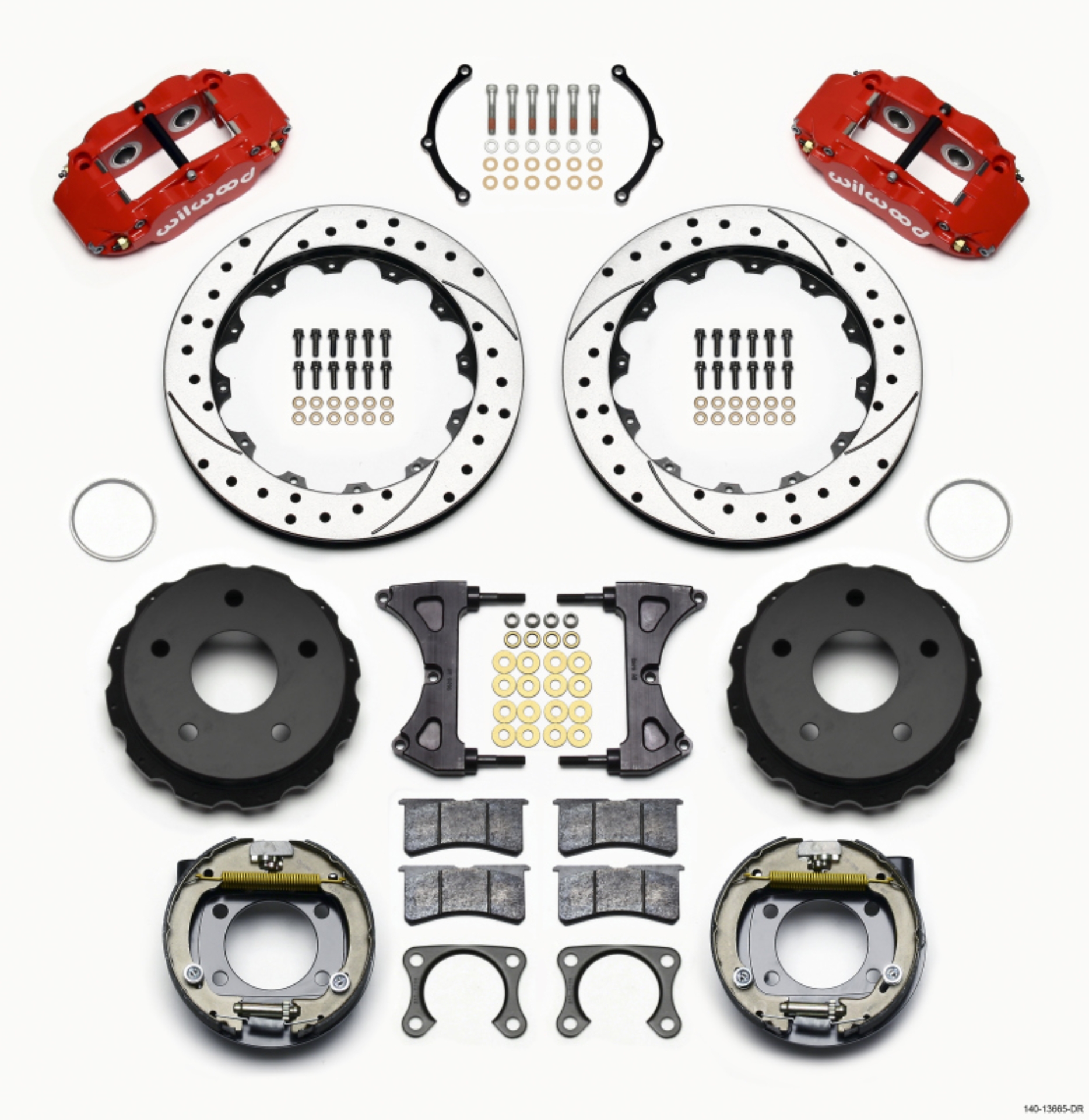 Picture of Wilwood WIL Superlite Brake Kit Rear Big Brake Kits - 140-13665-DR