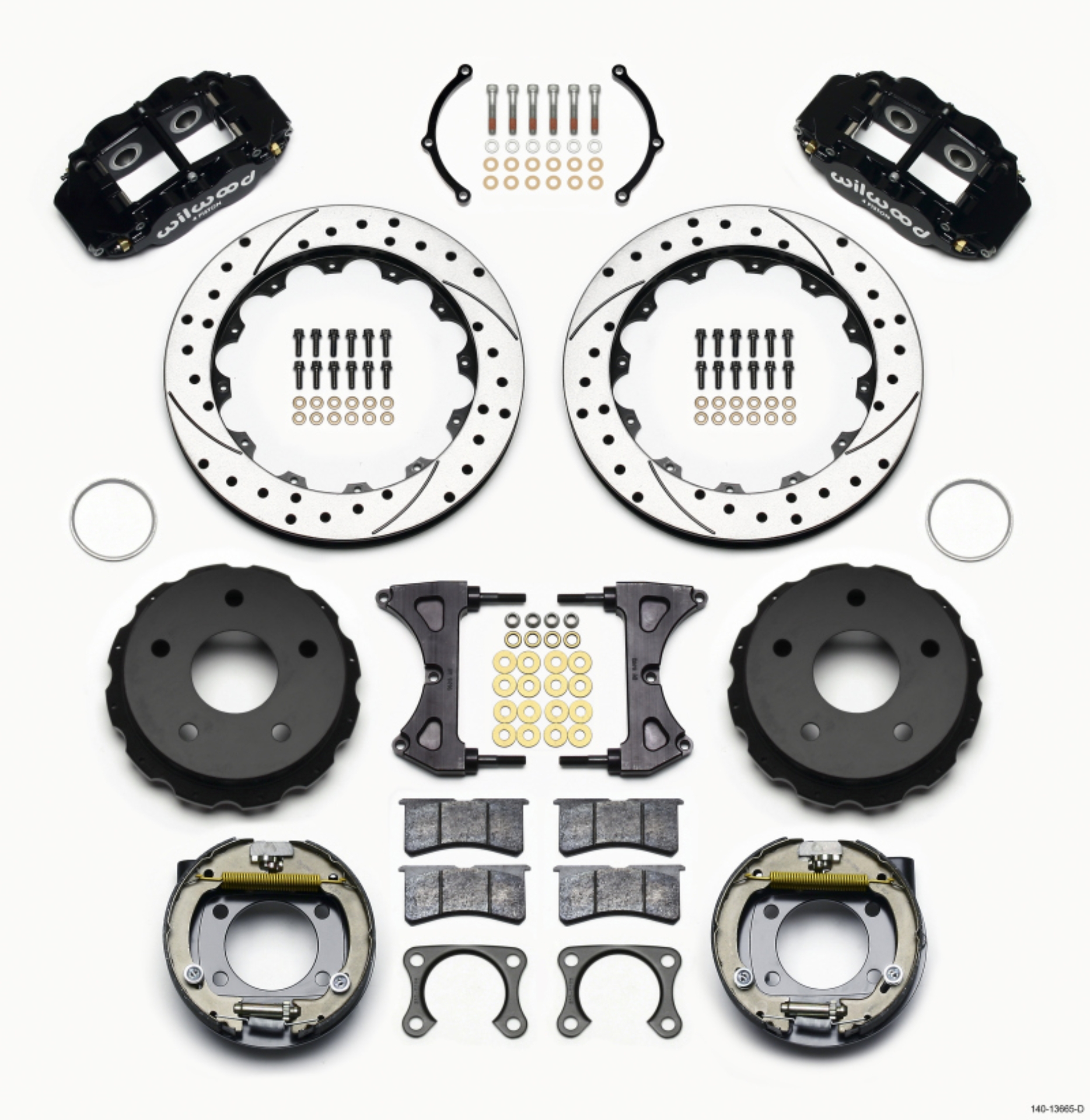 Picture of Wilwood WIL Superlite Brake Kit Rear Big Brake Kits - 140-13665-D