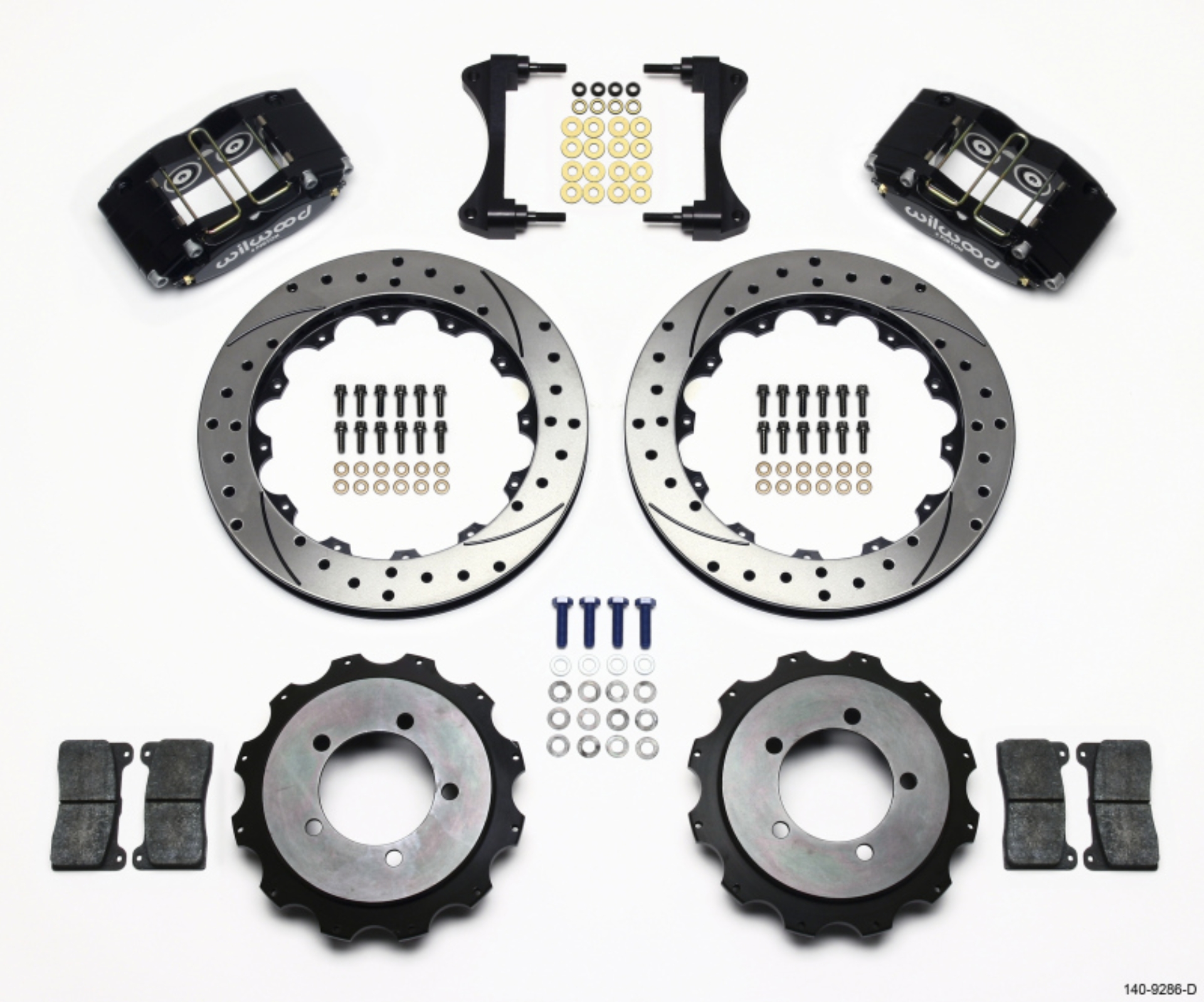 Picture of Wilwood WIL Dynapro Brake Kit Rear Big Brake Kits - 140-9286-D