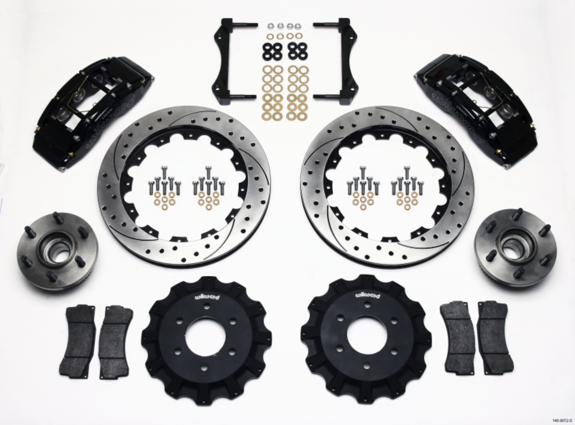 Picture of Wilwood WIL TC6R Brake Kit Big Brake Kits - 140-9072-D