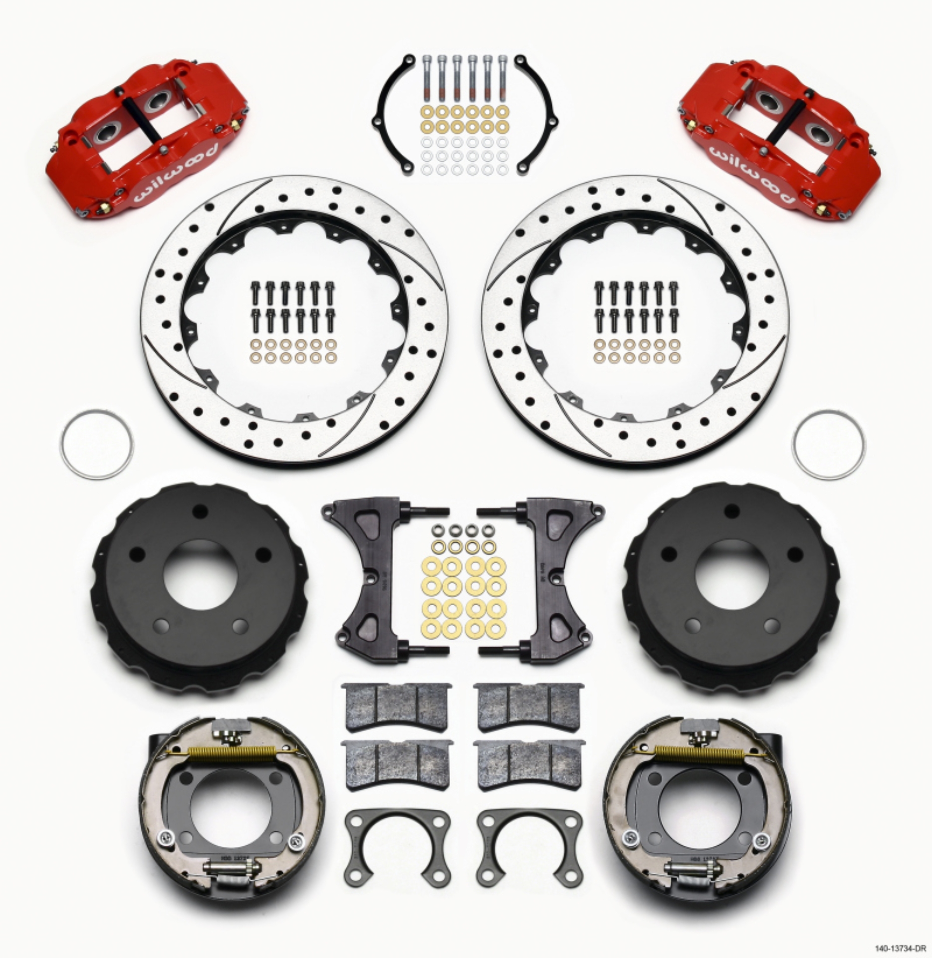 Picture of Wilwood WIL Superlite Brake Kit Rear Big Brake Kits - 140-13734-DR