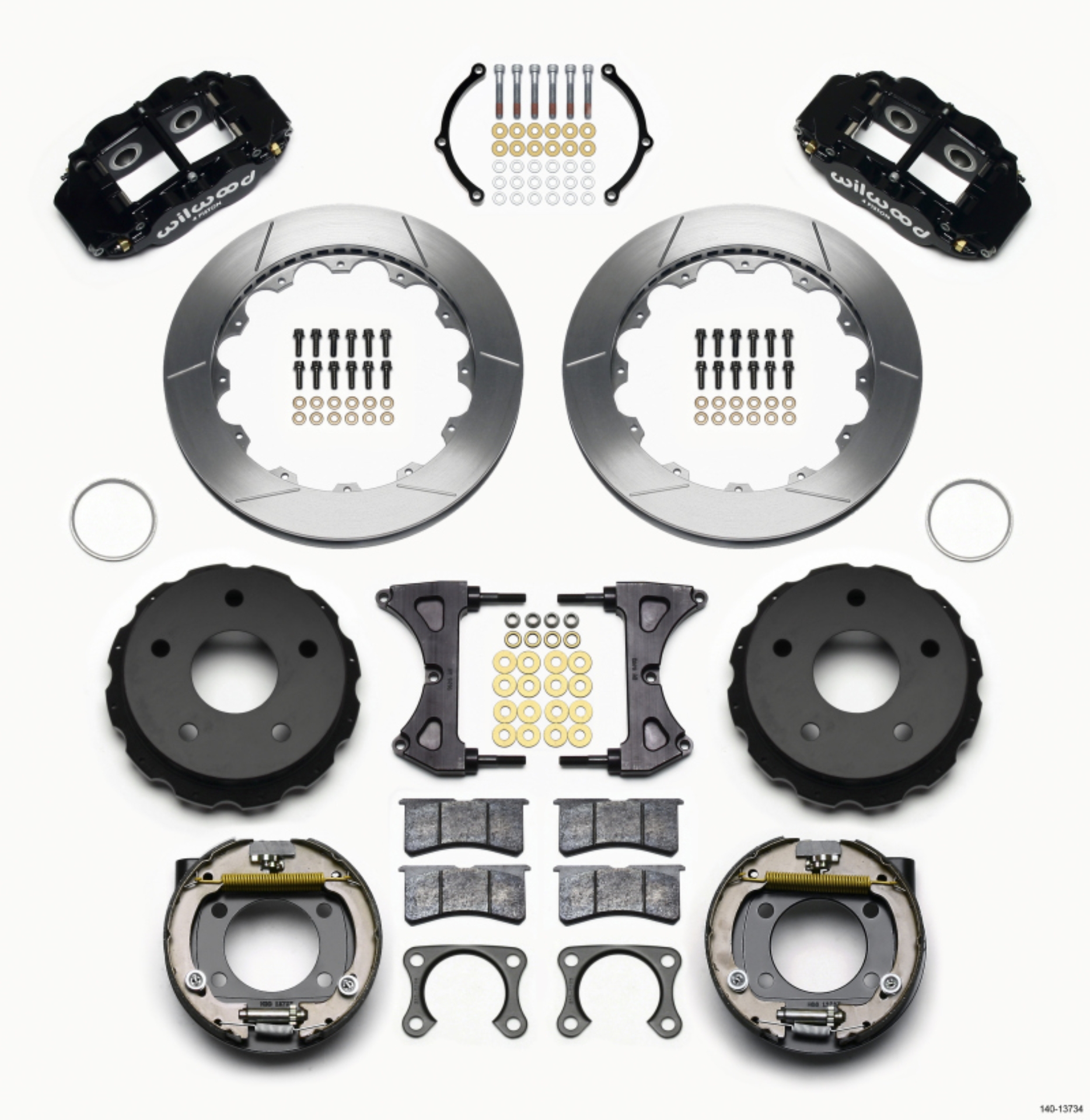 Picture of Wilwood WIL Superlite Brake Kit Rear Big Brake Kits - 140-13734