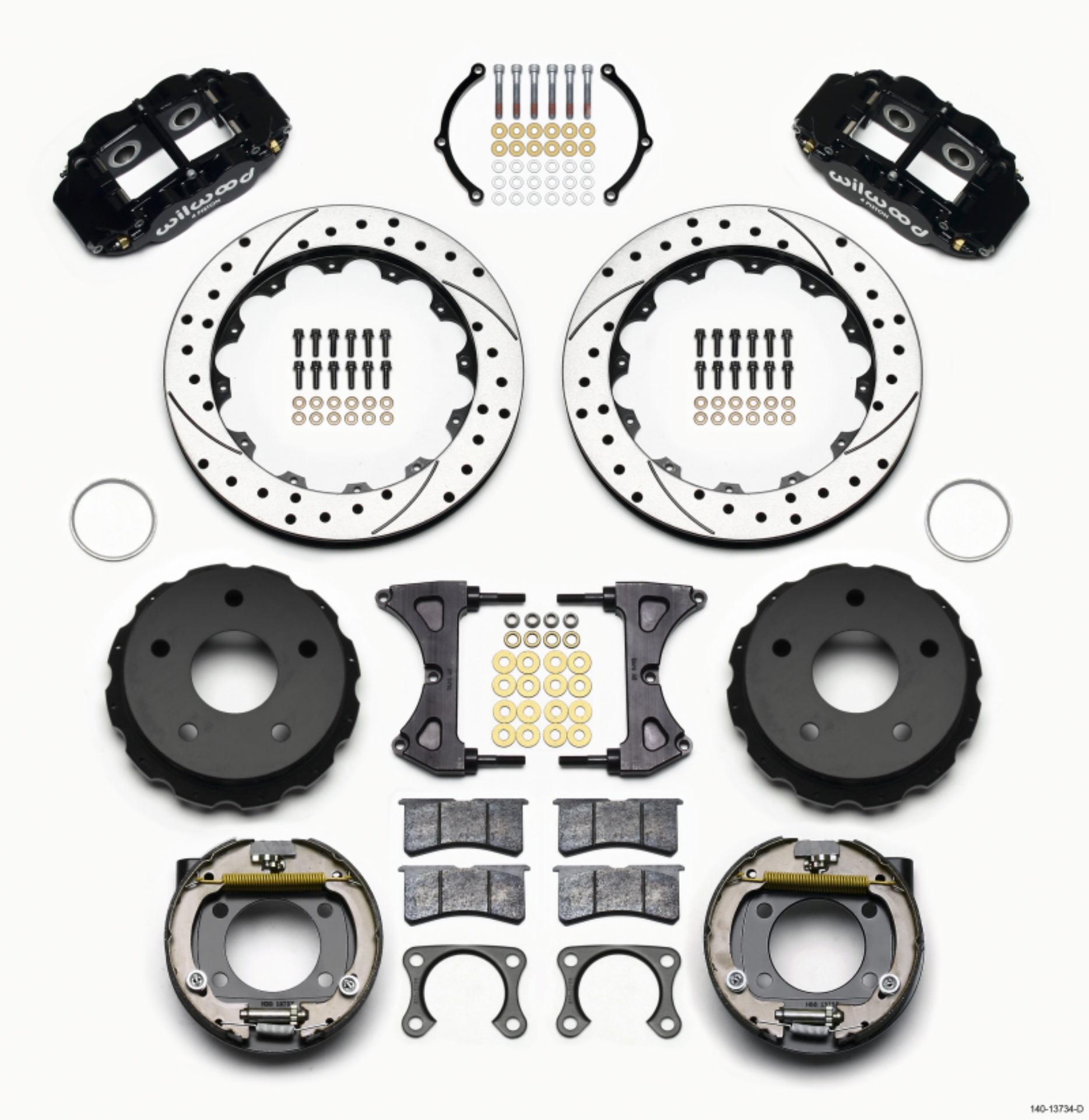 Picture of Wilwood WIL Superlite Brake Kit Rear Big Brake Kits - 140-13734-D