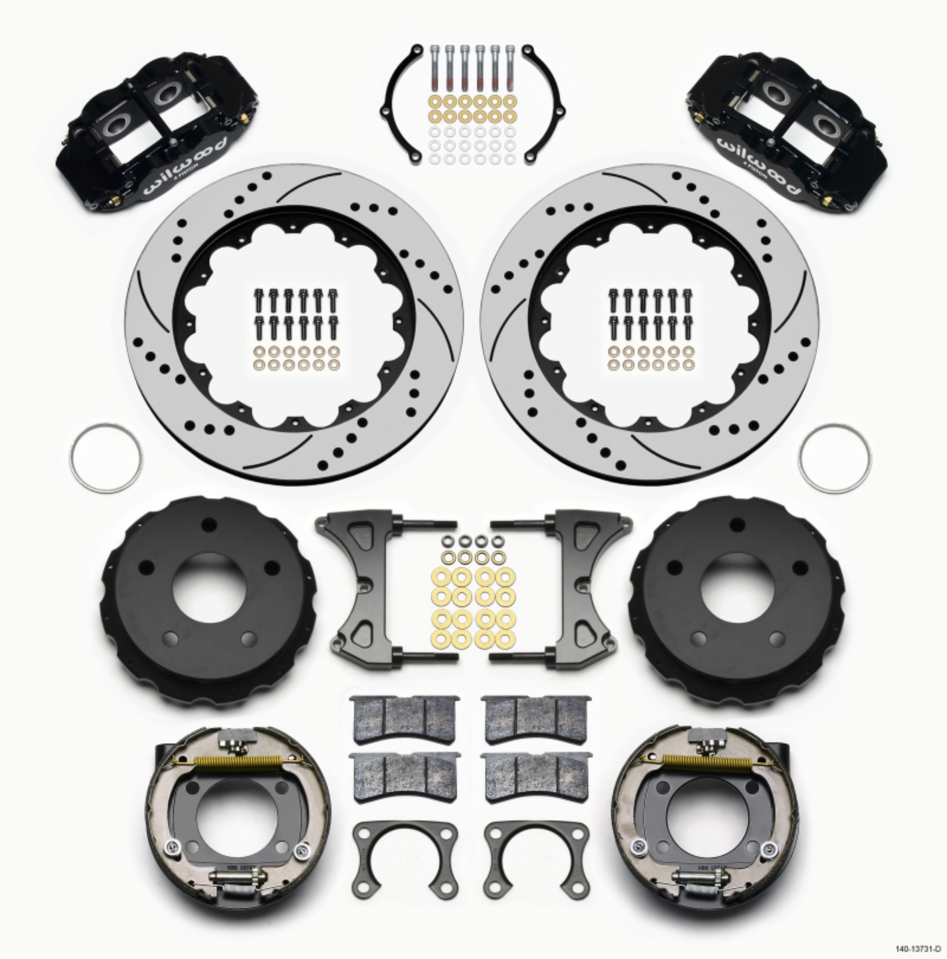 Picture of Wilwood WIL Superlite Brake Kit Rear Big Brake Kits - 140-13731-D