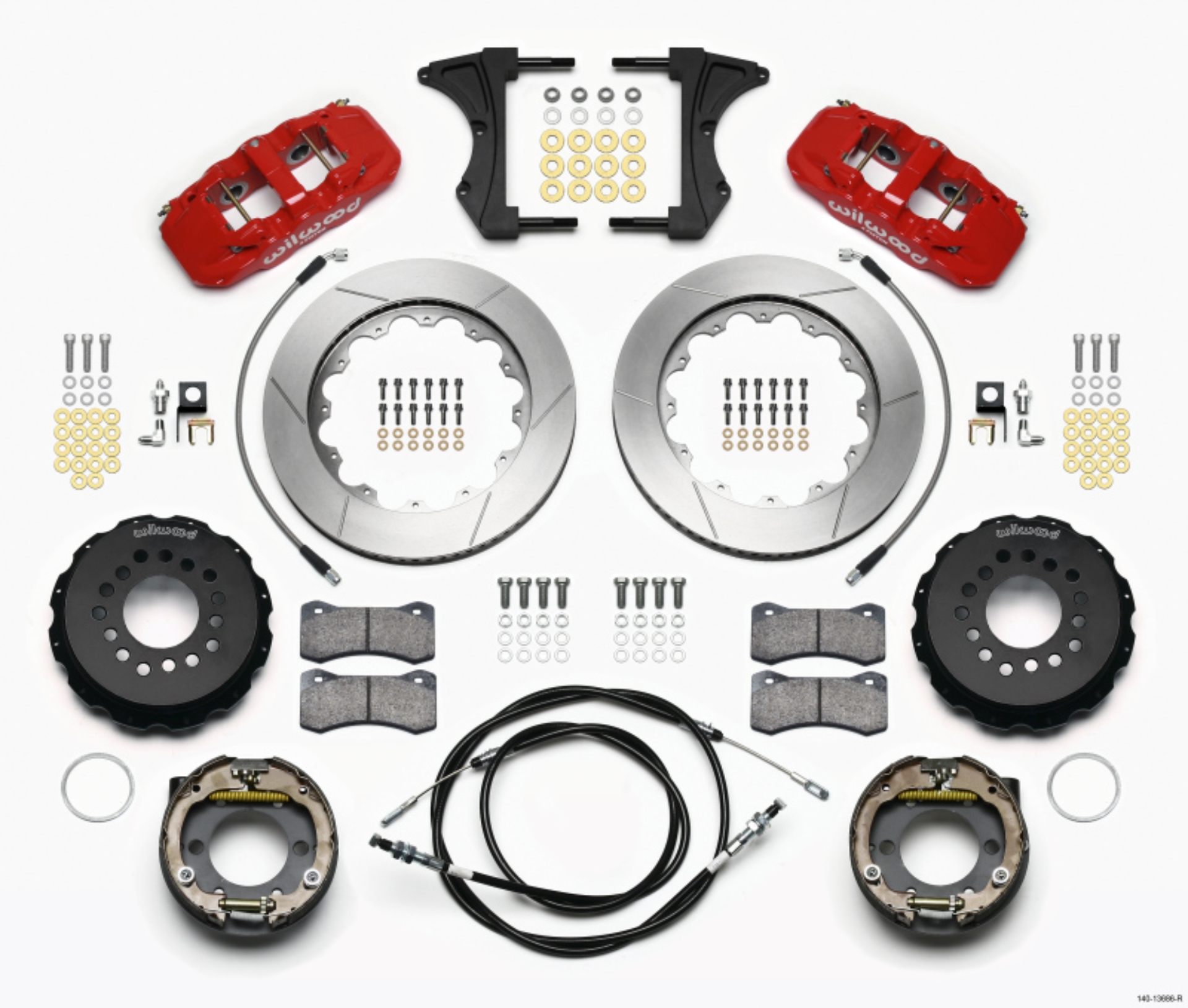 Picture of Wilwood WIL Aero Brake Kit Big Brake Kits - 140-13686-R