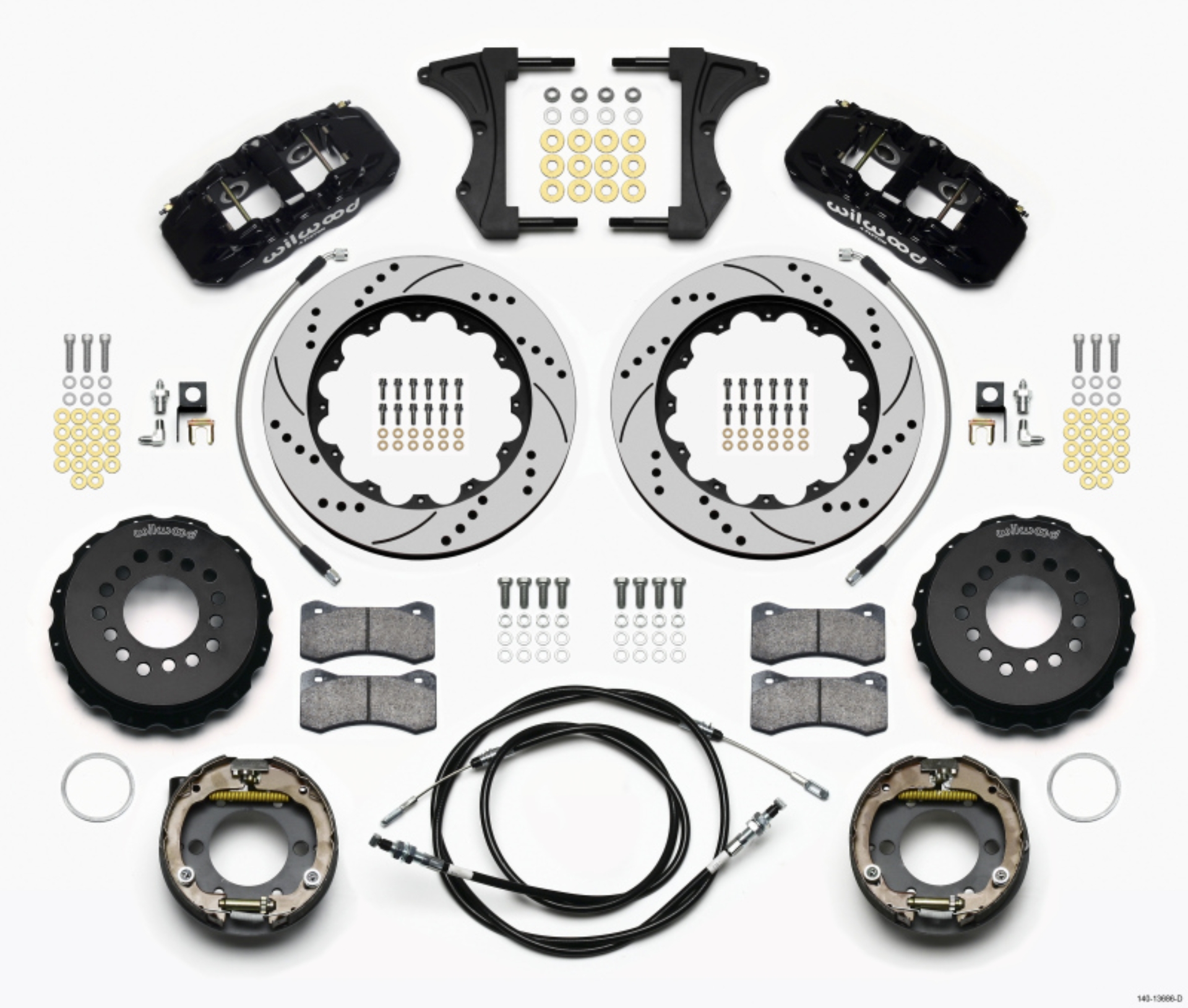 Picture of Wilwood WIL Aero Brake Kit Big Brake Kits - 140-13686-D
