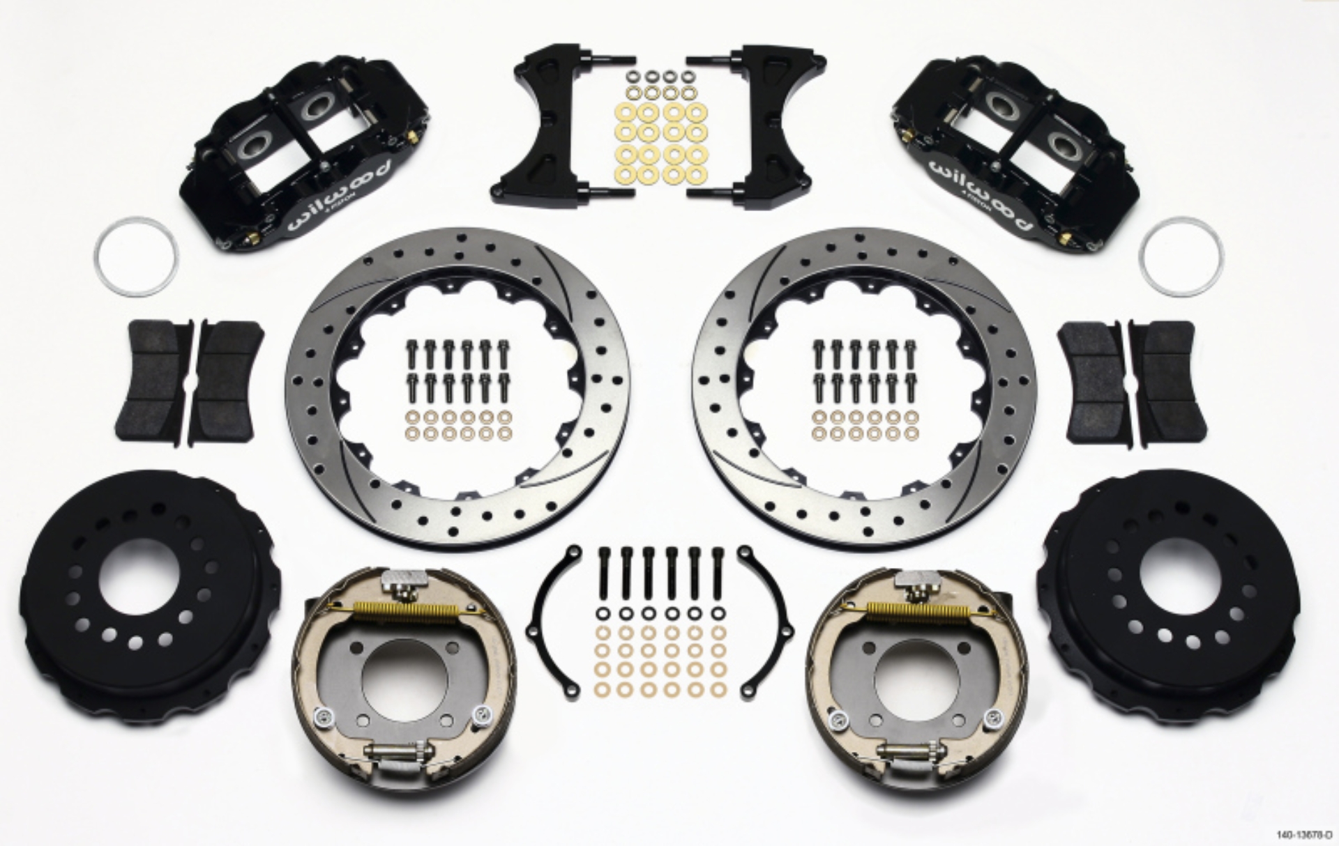 Picture of Wilwood WIL Superlite Brake Kit Rear Big Brake Kits - 140-13678-D