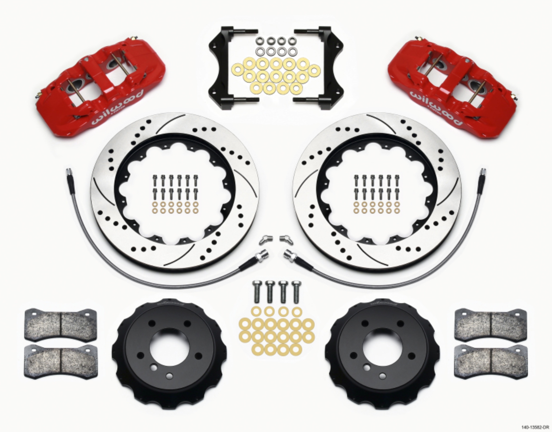 Picture of Wilwood WIL Aero Brake Kit Big Brake Kits - 140-13582-DR