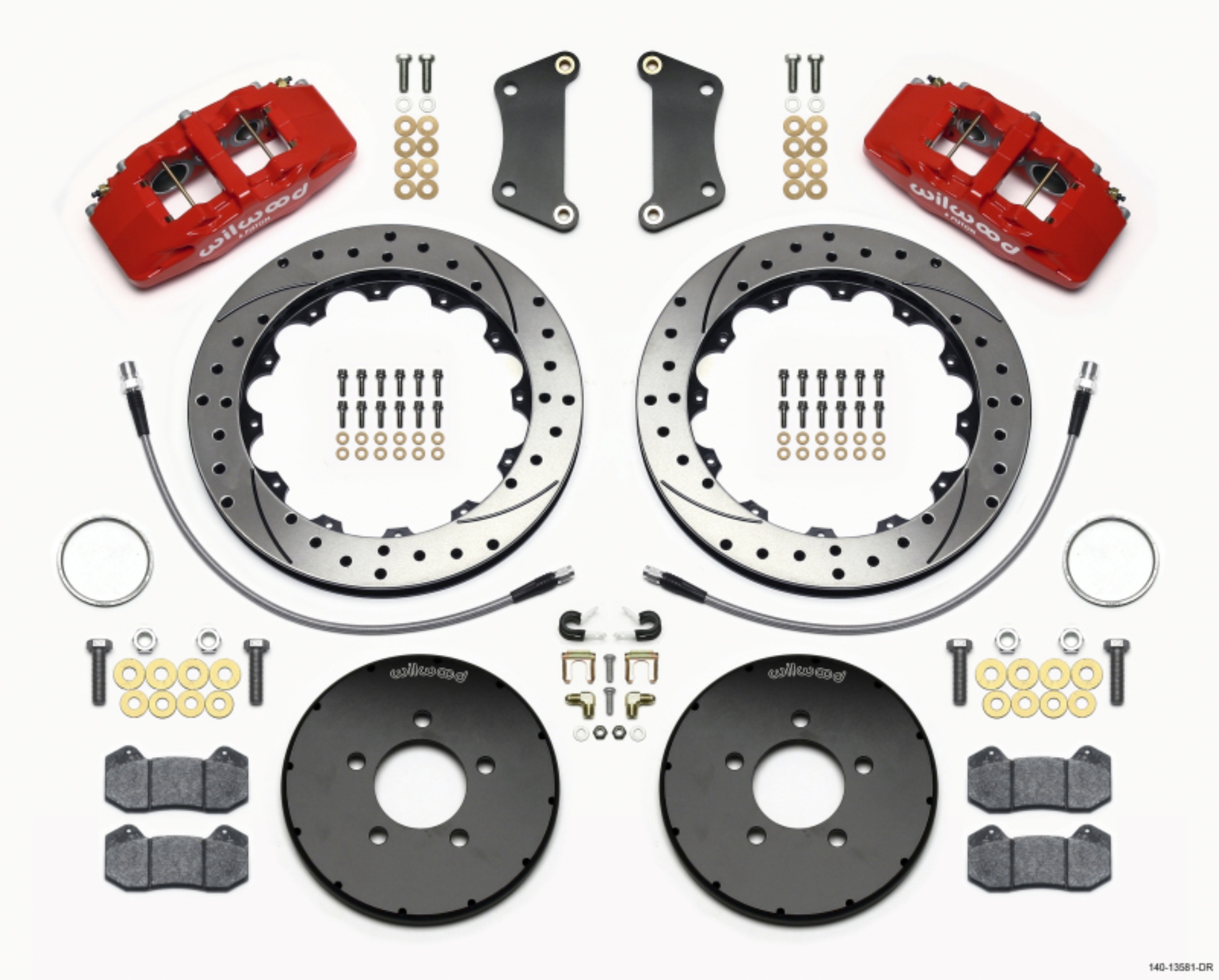 Picture of Wilwood WIL Dynapro Brake Kit Front Big Brake Kits - 140-13581-DR