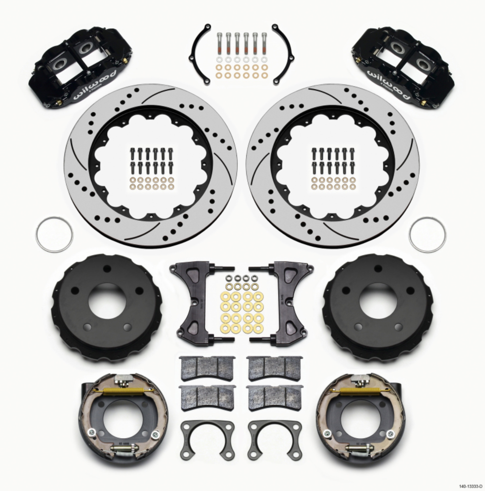Picture of Wilwood WIL Superlite Brake Kit Rear Big Brake Kits - 140-13333-D