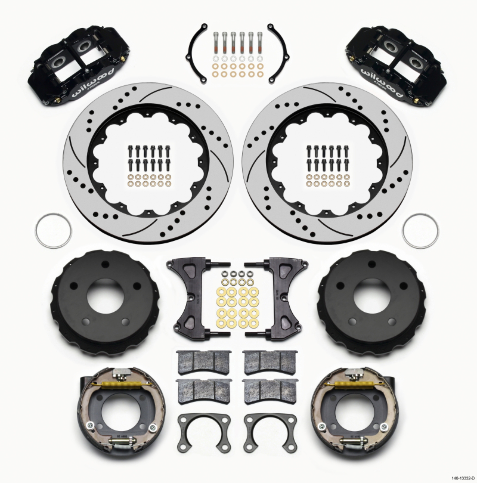 Picture of Wilwood WIL Superlite Brake Kit Rear Big Brake Kits - 140-13332-D