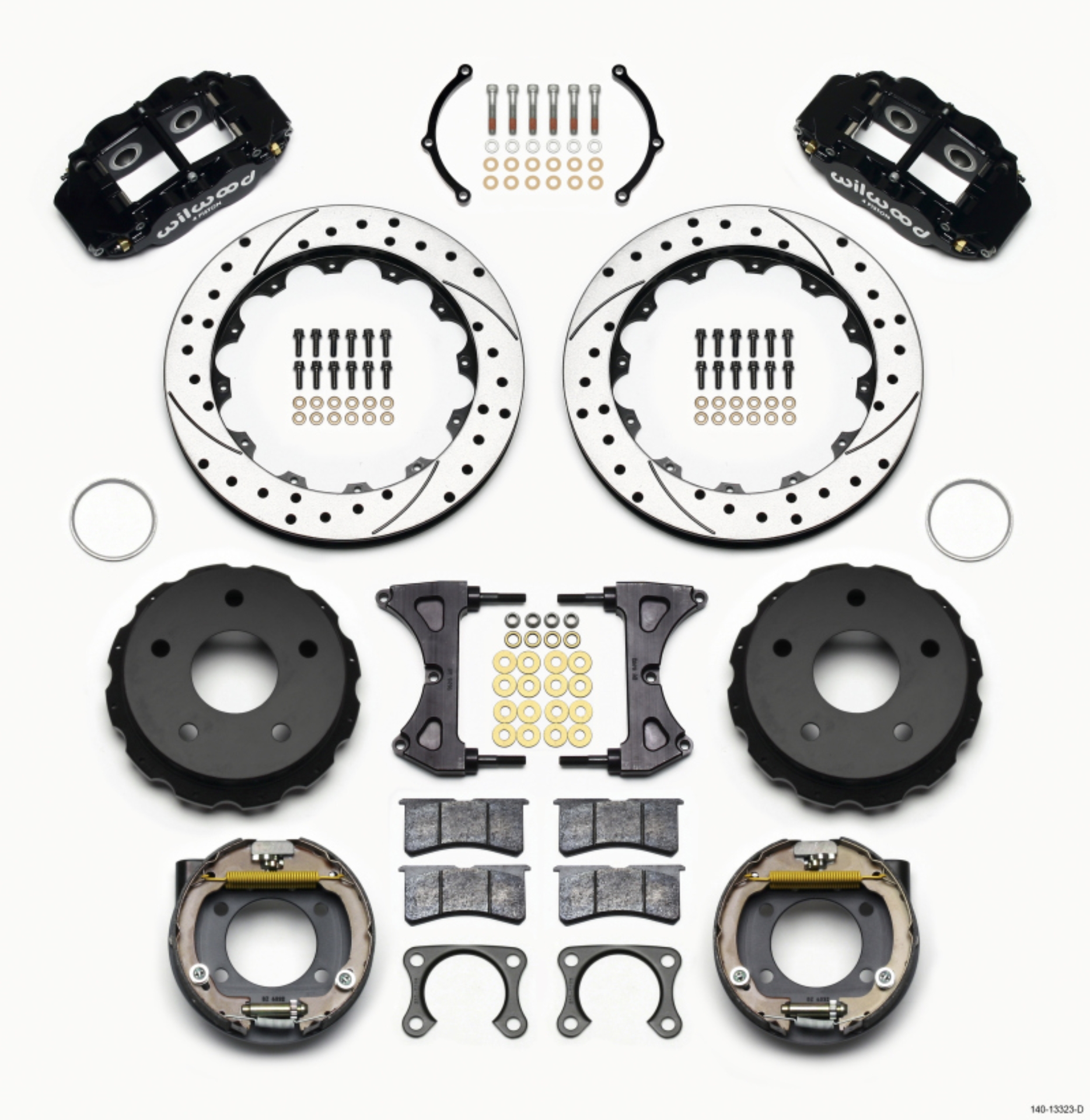 Picture of Wilwood WIL Superlite Brake Kit Rear Big Brake Kits - 140-13323-D