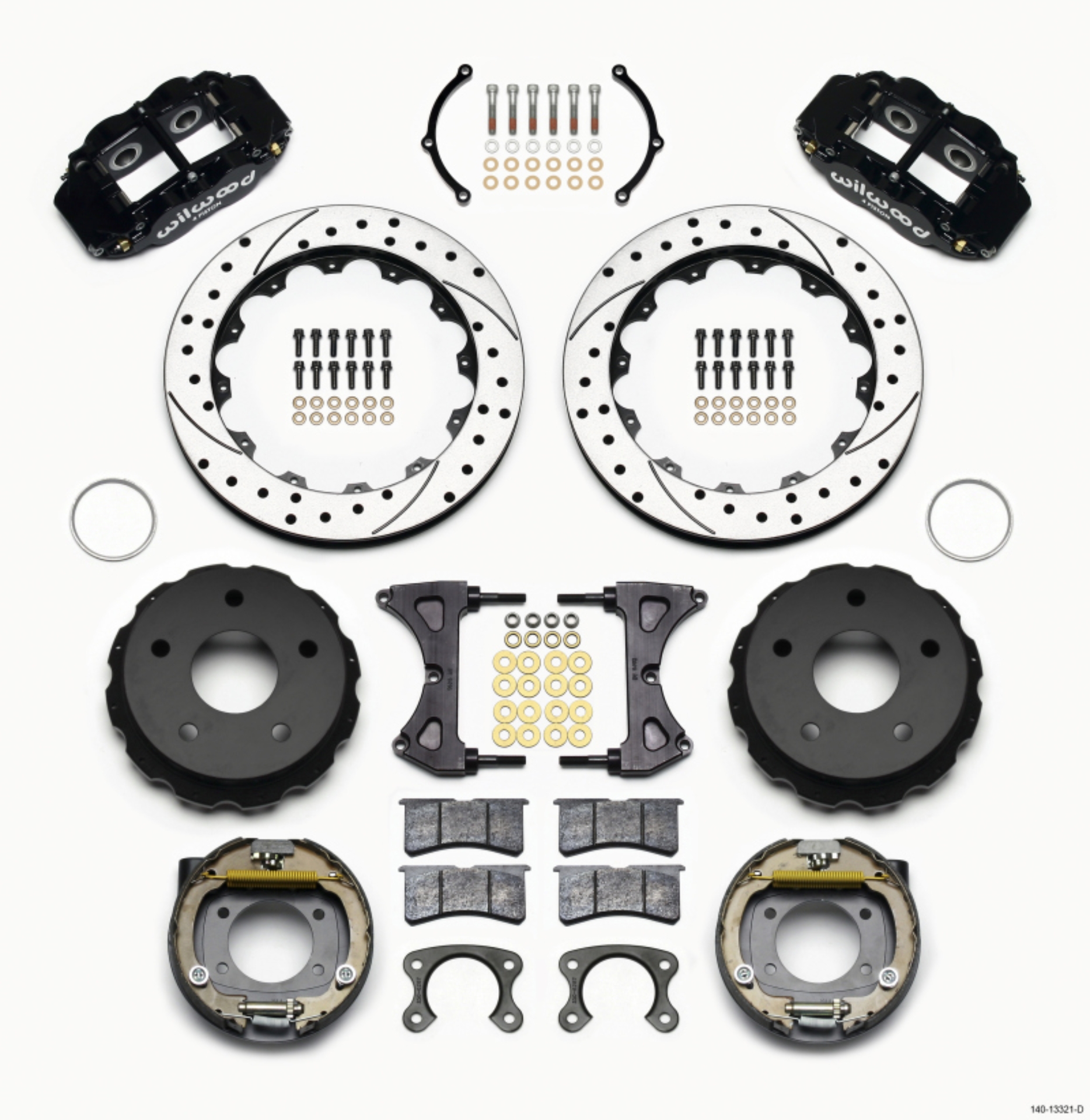 Picture of Wilwood WIL Superlite Brake Kit Rear Big Brake Kits - 140-13321-D