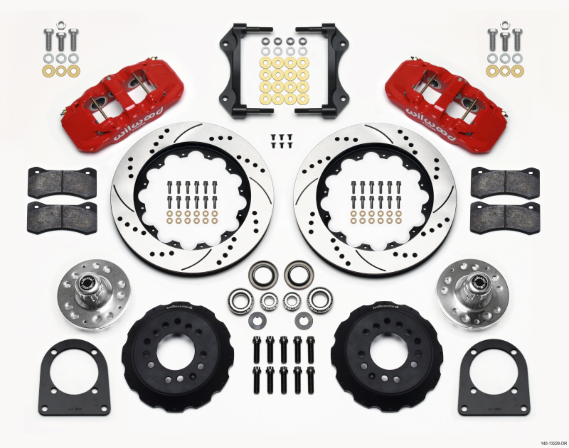 Picture of Wilwood WIL Aero Brake Kit Front Big Brake Kits - 140-13226-DR