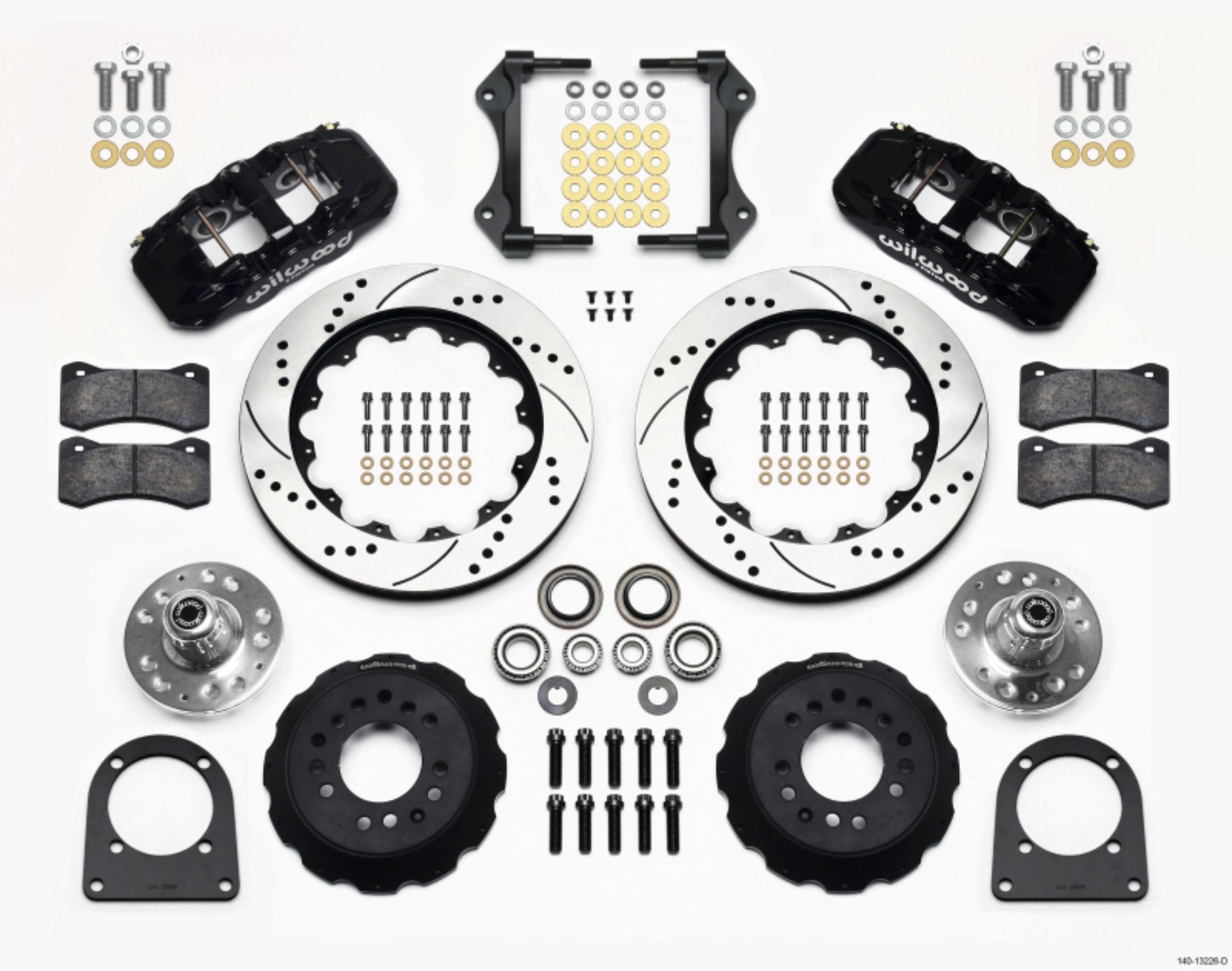Picture of Wilwood WIL Aero Brake Kit Front Big Brake Kits - 140-13226-D