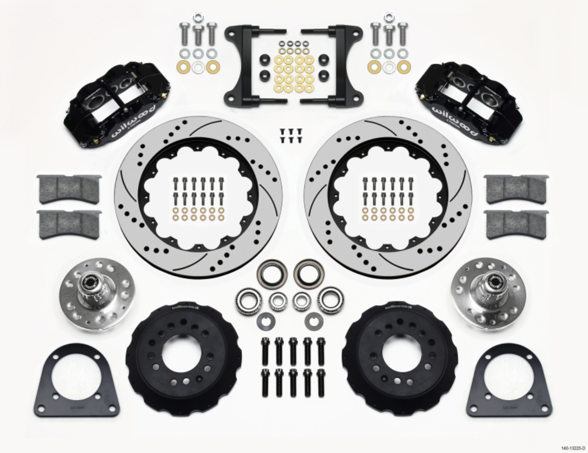 Picture of Wilwood WIL Superlite Brake Kit Front Big Brake Kits - 140-13225-D