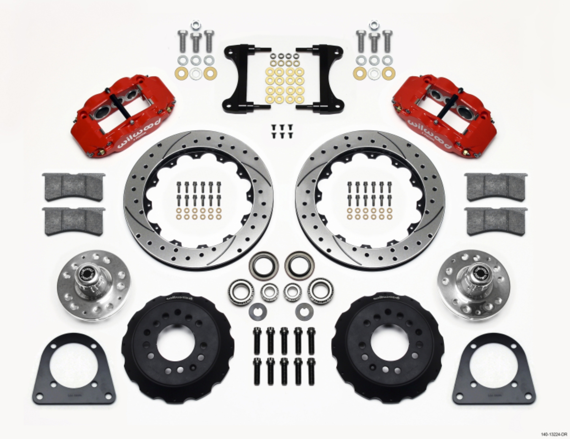 Picture of Wilwood WIL Superlite Brake Kit Front Big Brake Kits - 140-13224-DR