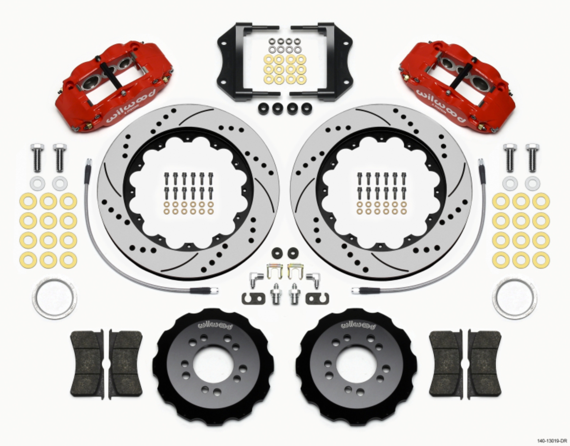 Picture of Wilwood WIL Superlite Brake Kit Front Big Brake Kits - 140-13019-DR