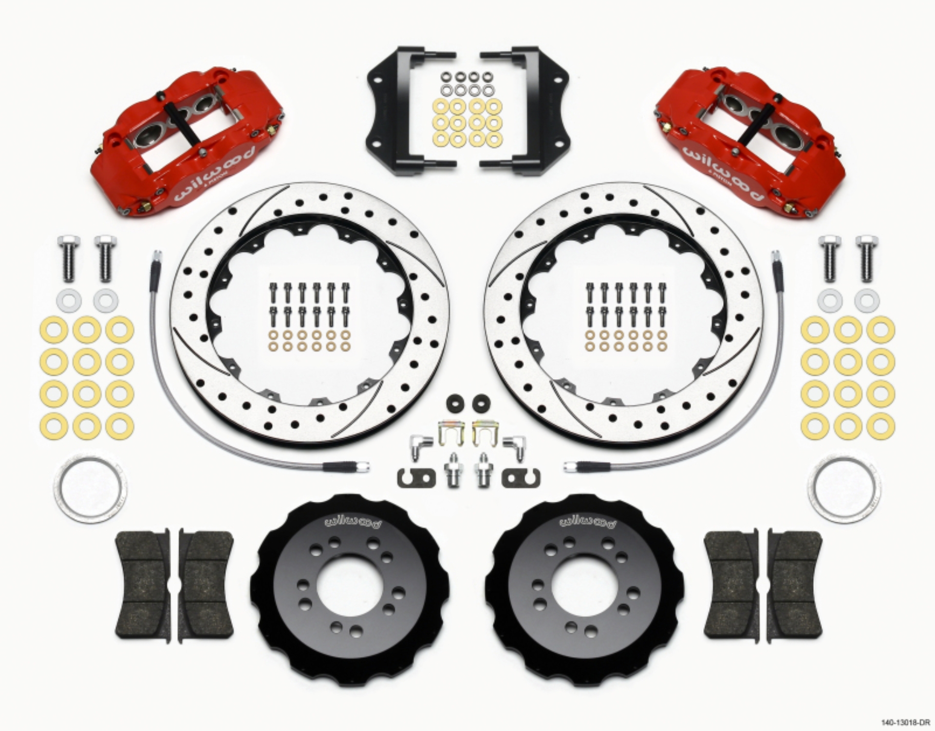 Picture of Wilwood WIL Superlite Brake Kit Front Big Brake Kits - 140-13018-DR
