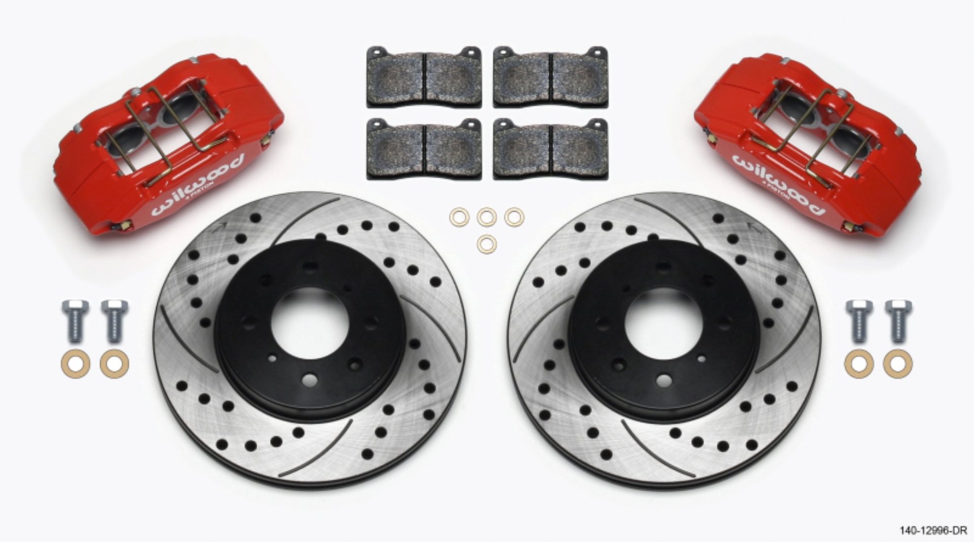 Picture of Wilwood WIL Dynapro Brake Kit Front Big Brake Kits - 140-12996-DR