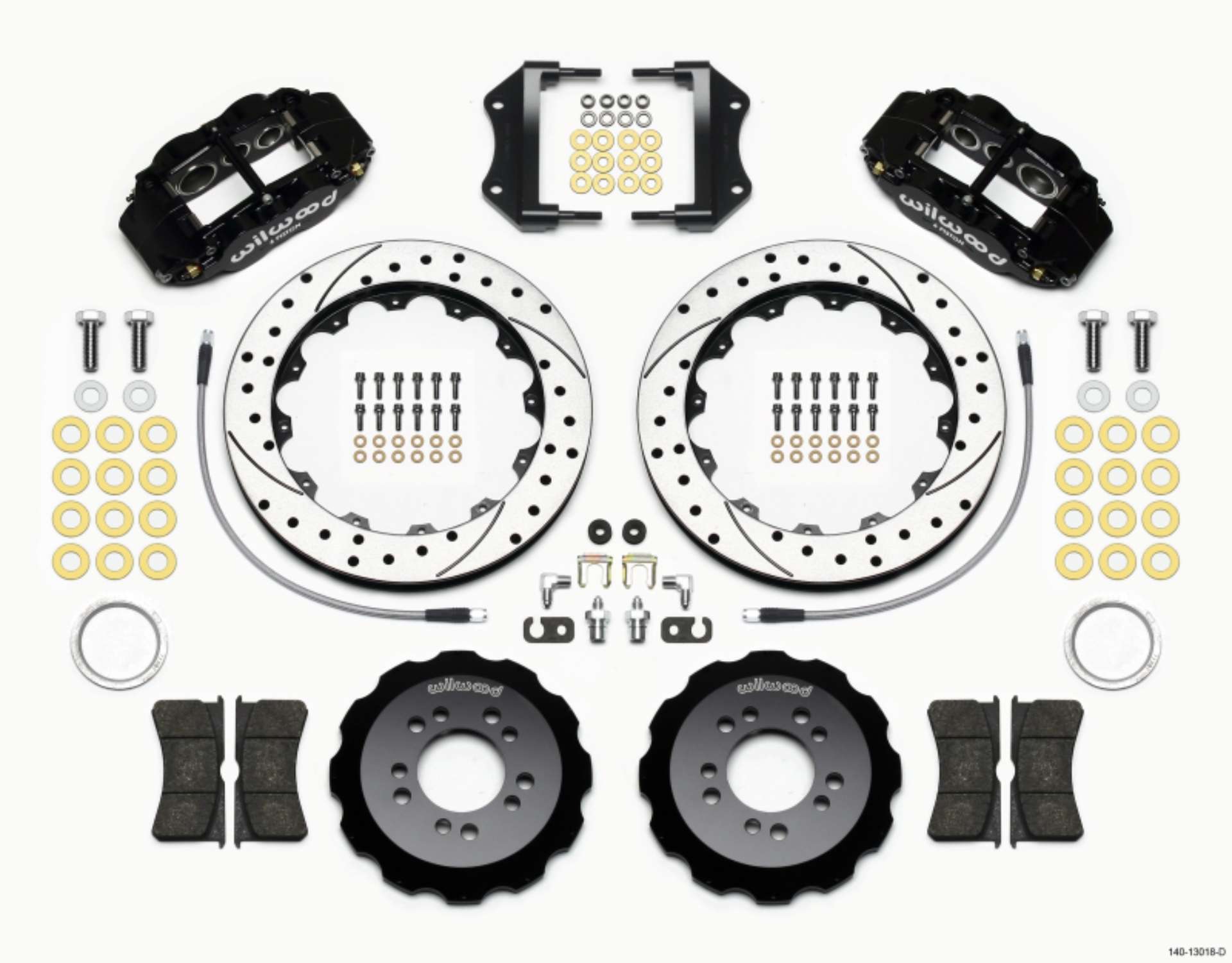 Picture of Wilwood WIL Superlite Brake Kit Front Big Brake Kits - 140-13018-D
