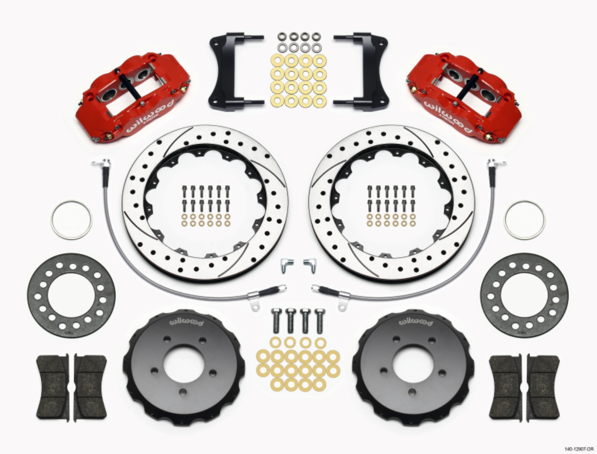 Picture of Wilwood WIL Superlite Brake Kit Front Big Brake Kits - 140-12907-DR