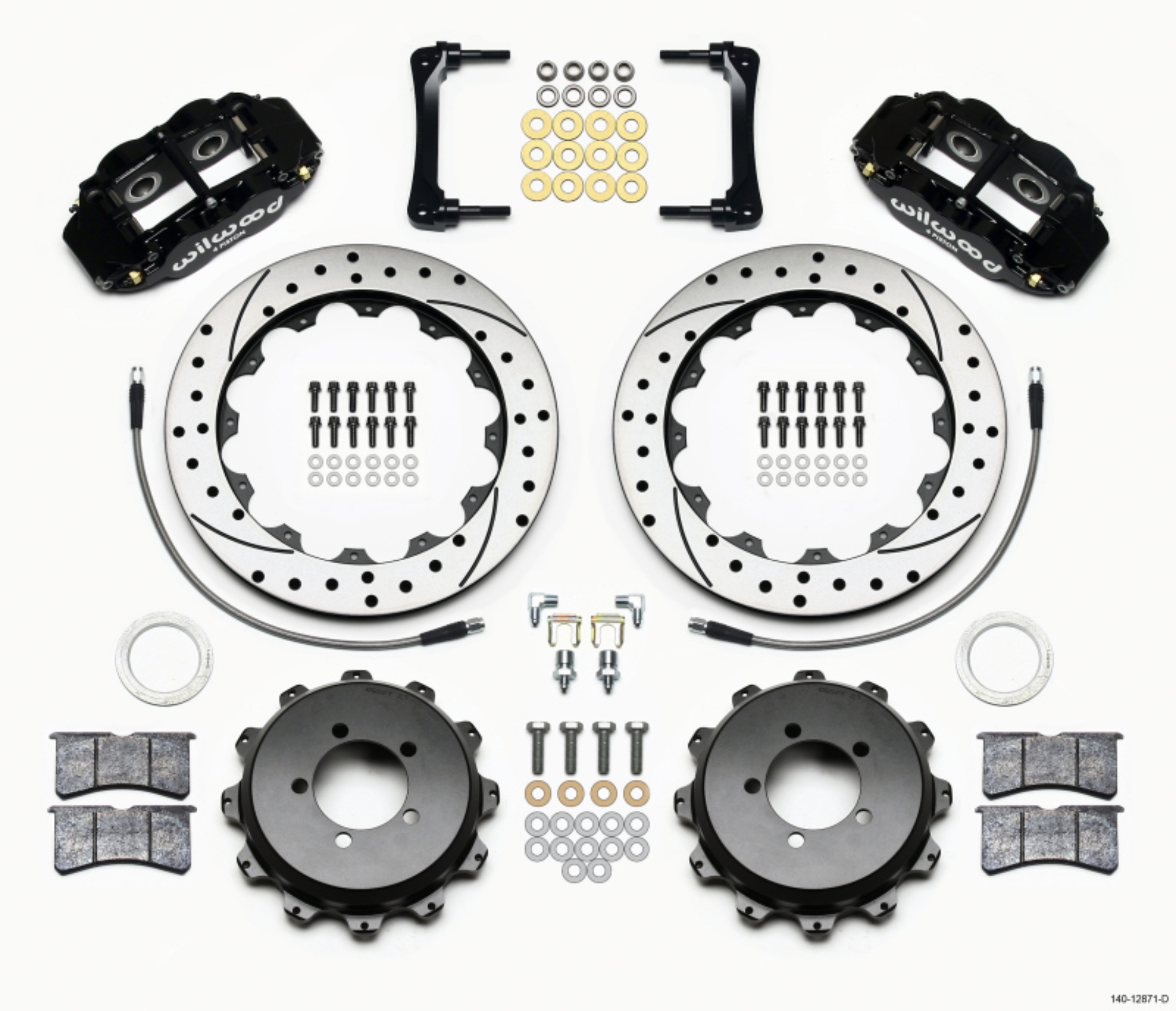 Picture of Wilwood WIL Superlite Brake Kit Rear Big Brake Kits - 140-12871-D