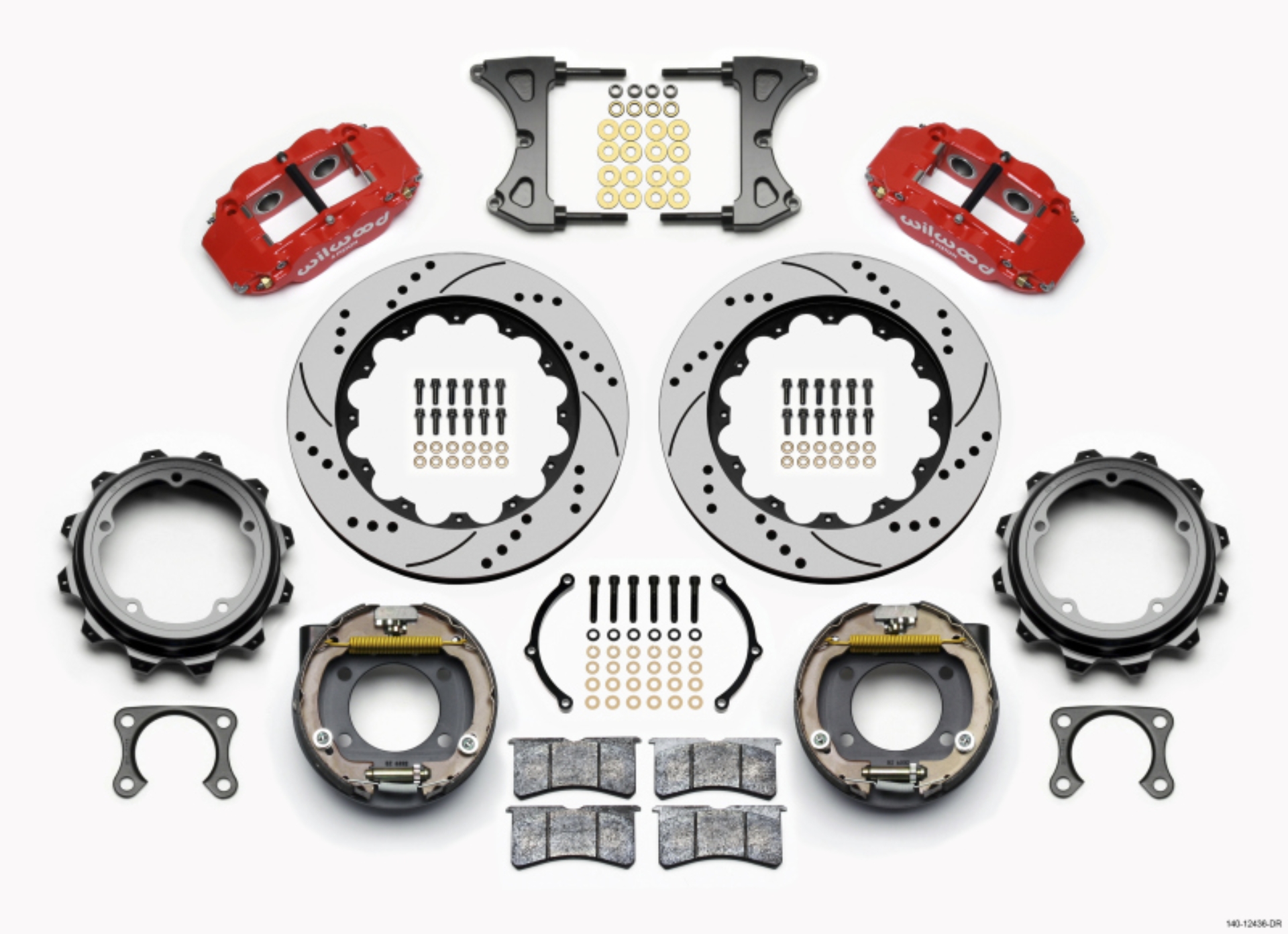 Picture of Wilwood WIL Superlite Brake Kit Rear Big Brake Kits - 140-12436-DR