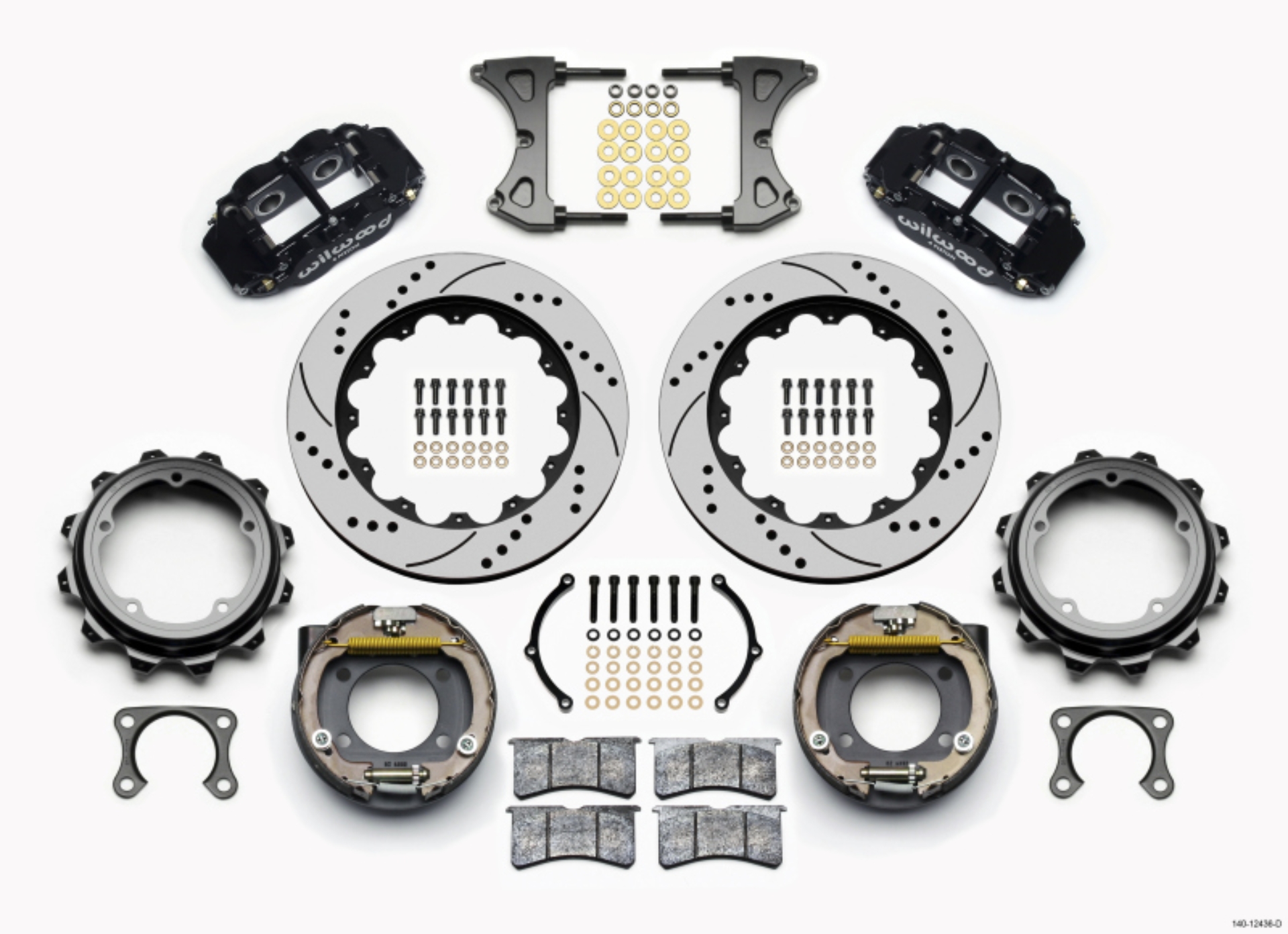Picture of Wilwood WIL Superlite Brake Kit Rear Big Brake Kits - 140-12436-D