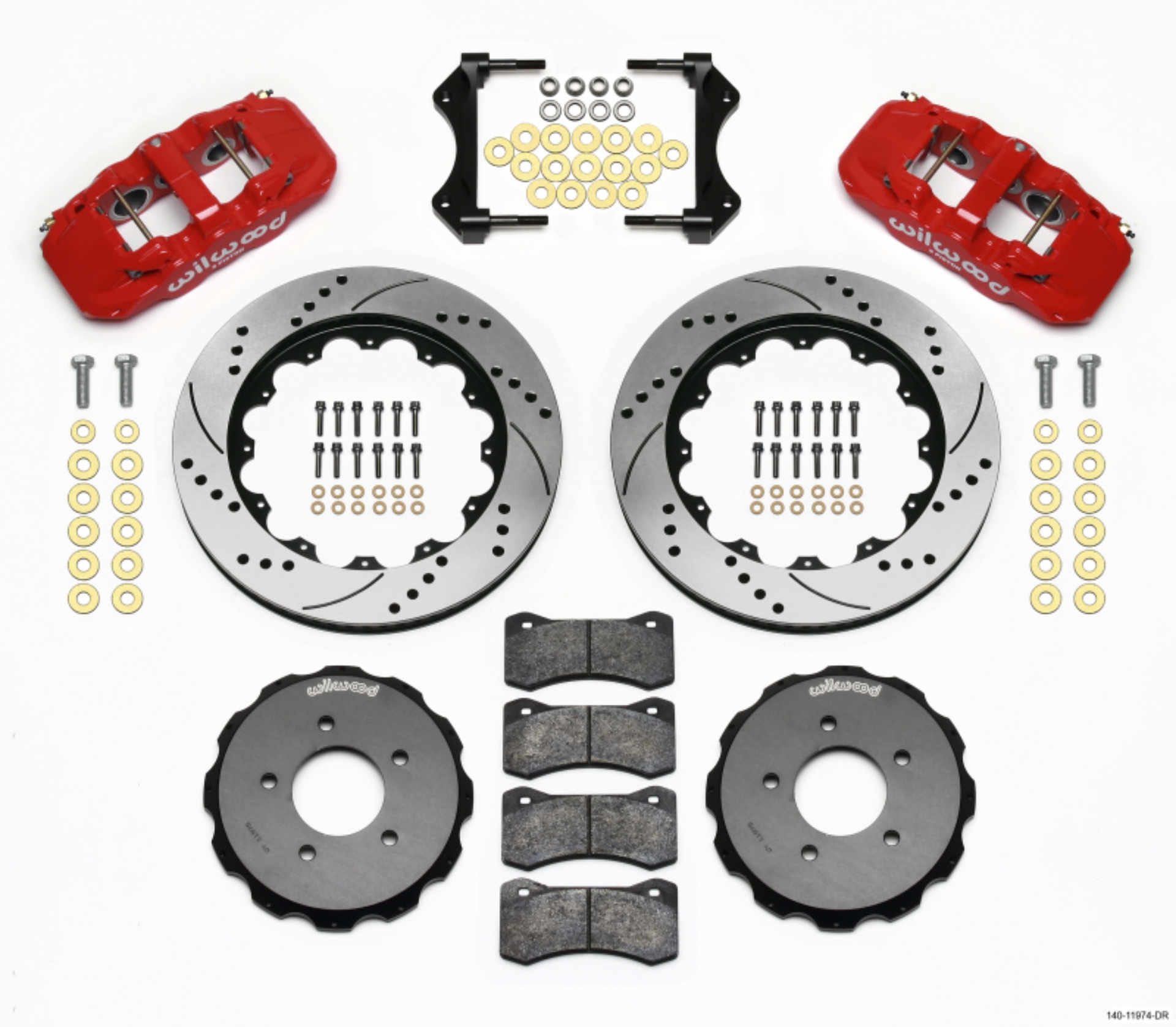 Picture of Wilwood WIL Aero Brake Kit Big Brake Kits - 140-11974-DR