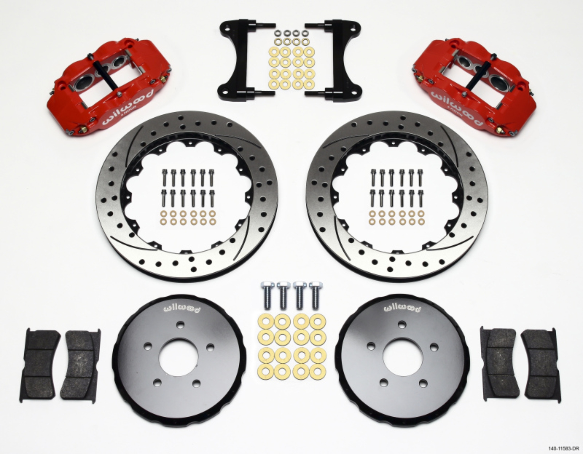 Picture of Wilwood WIL Superlite Brake Kit Front Big Brake Kits - 140-11583-DR