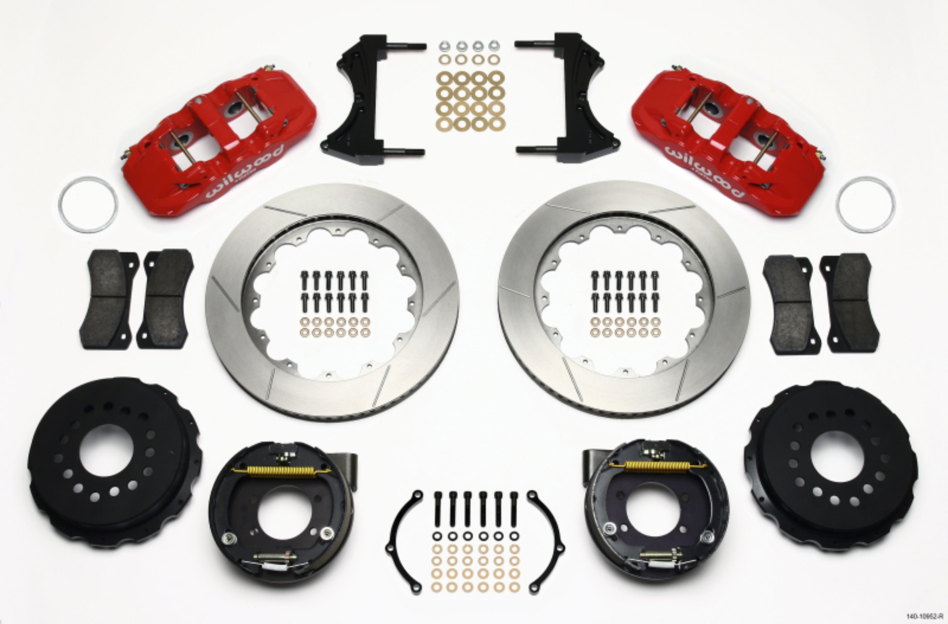 Picture of Wilwood WIL Aero Brake Kit Rear Big Brake Kits - 140-10952-R