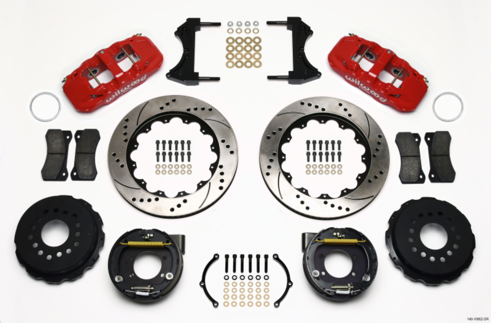 Picture of Wilwood WIL Aero Brake Kit Rear Big Brake Kits - 140-10952-DR