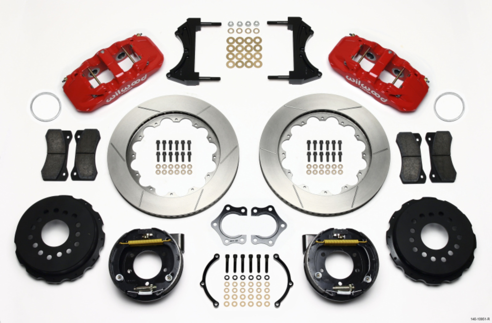 Picture of Wilwood WIL Aero Brake Kit Rear Big Brake Kits - 140-10951-R