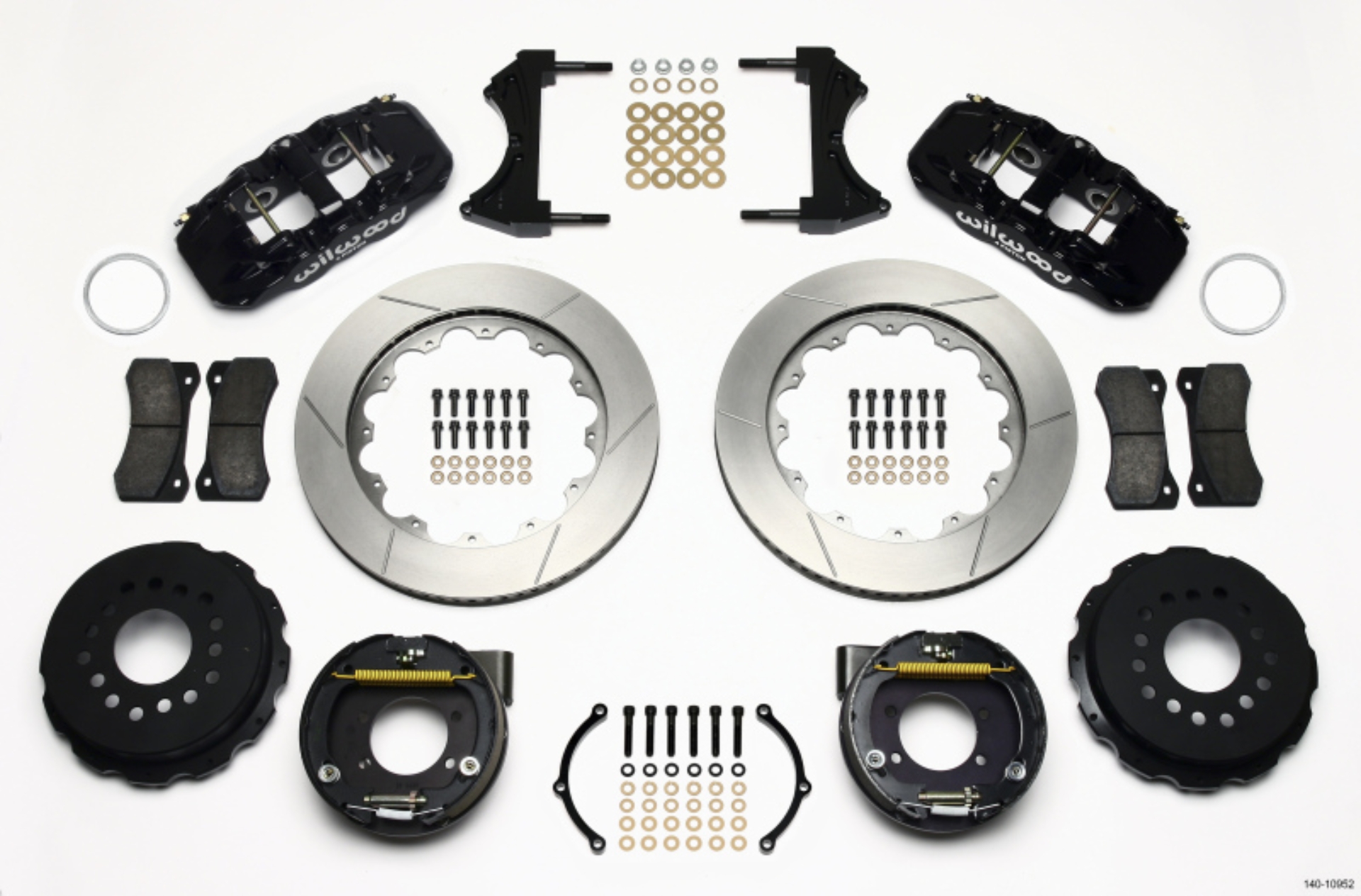 Picture of Wilwood WIL Aero Brake Kit Rear Big Brake Kits - 140-10952