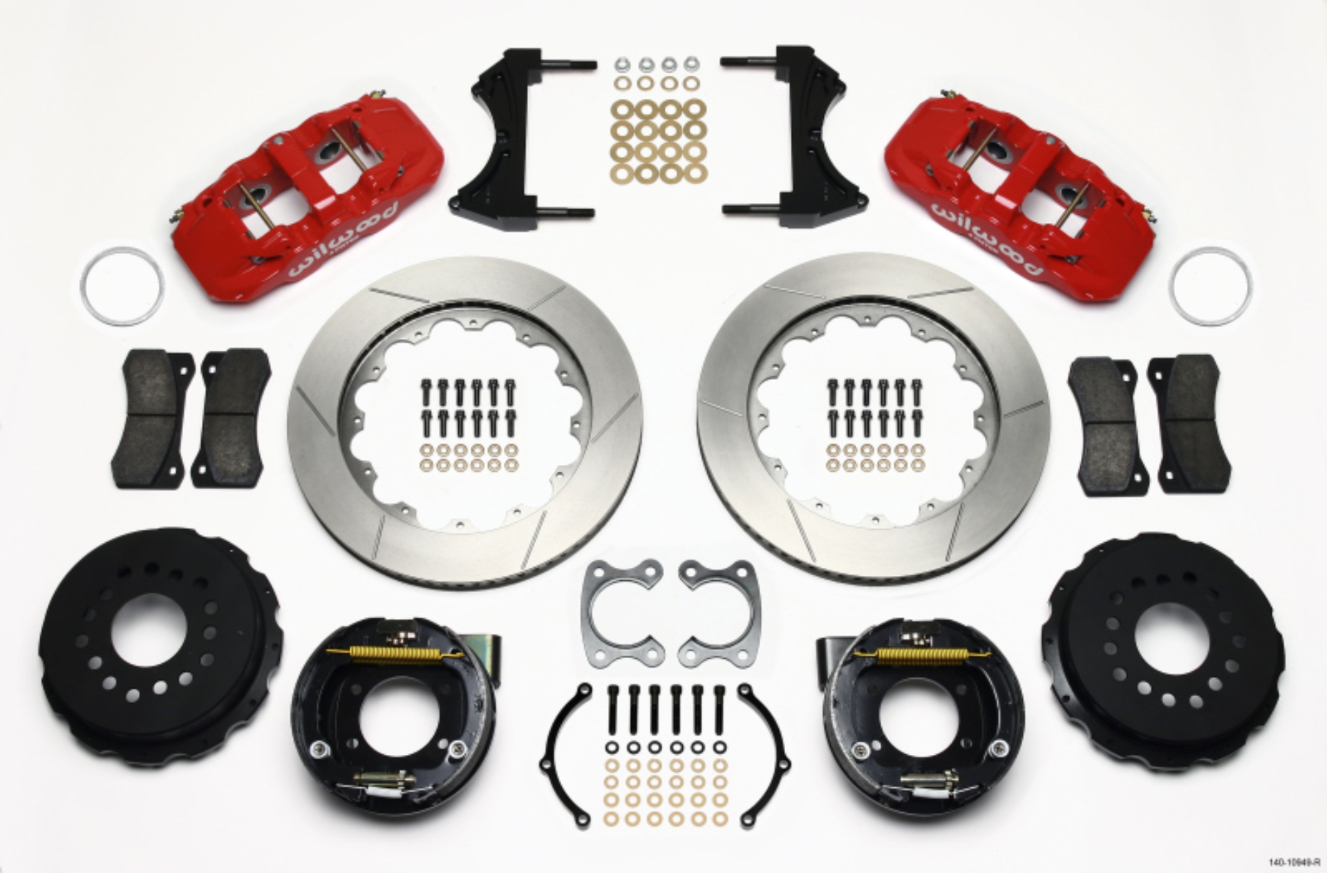 Picture of Wilwood WIL Aero Brake Kit Rear Big Brake Kits - 140-10949-R