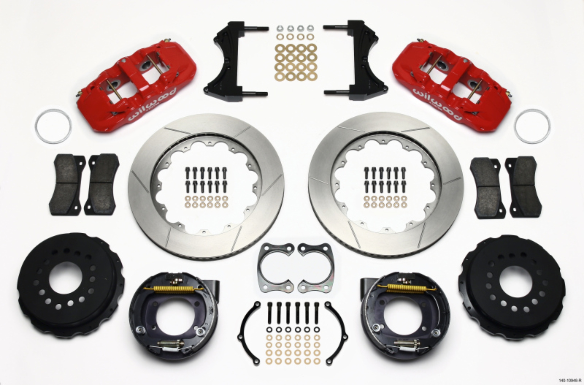 Picture of Wilwood WIL Aero Brake Kit Rear Big Brake Kits - 140-10948-R