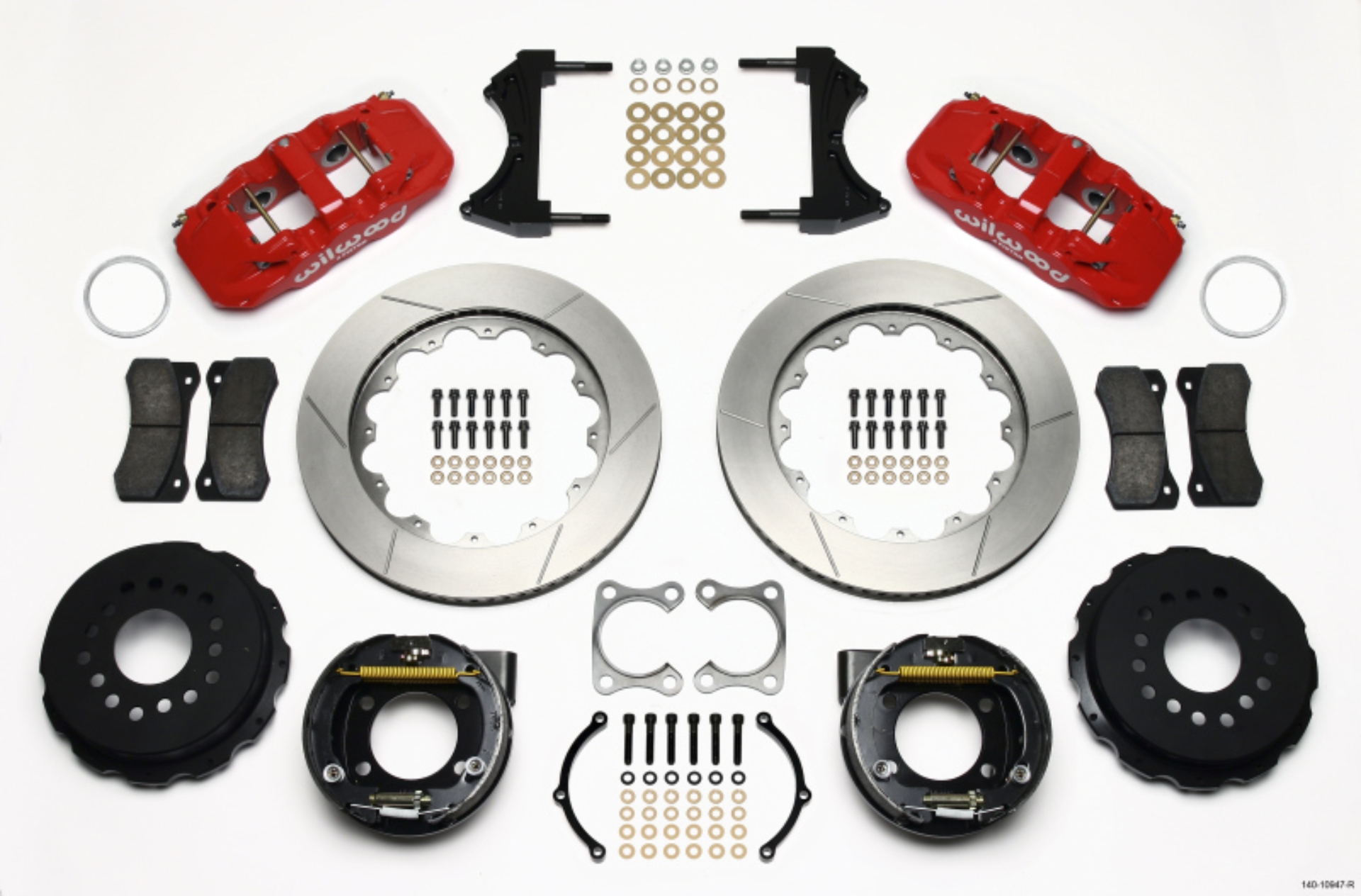 Picture of Wilwood WIL Aero Brake Kit Rear Big Brake Kits - 140-10947-R