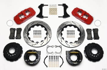 Picture of Wilwood WIL Aero Brake Kit Rear Big Brake Kits - 140-10947-DR