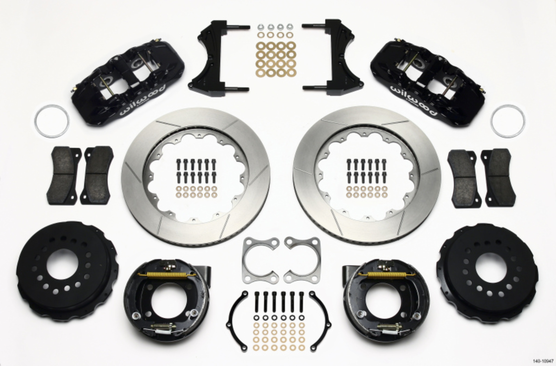 Picture of Wilwood WIL Aero Brake Kit Rear Big Brake Kits - 140-10947