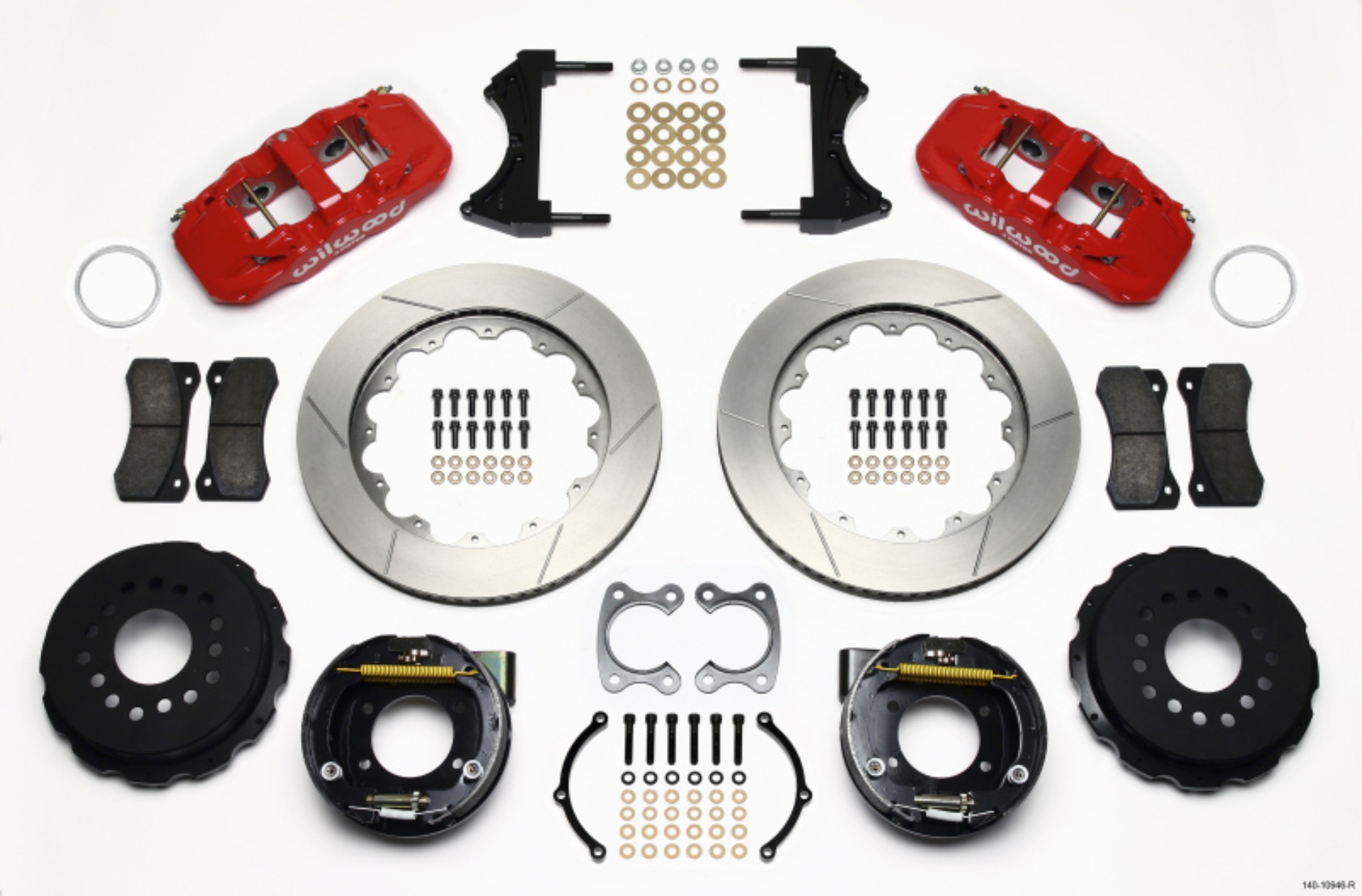Picture of Wilwood WIL Aero Brake Kit Rear Big Brake Kits - 140-10946-R