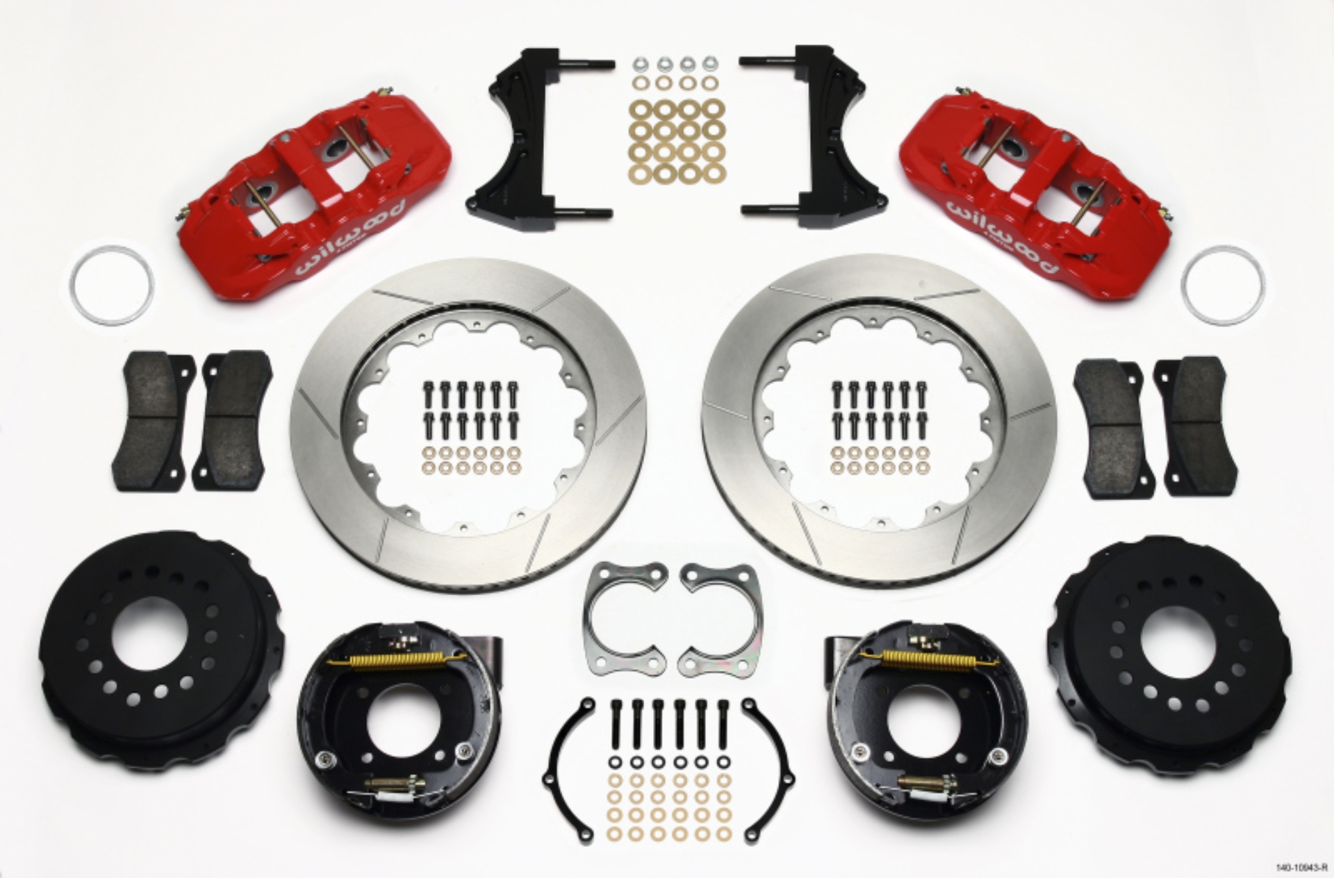 Picture of Wilwood WIL Aero Brake Kit Rear Big Brake Kits - 140-10943-R