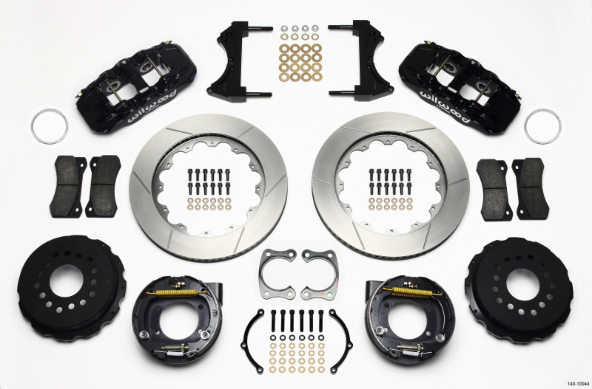 Picture of Wilwood WIL Aero Brake Kit Rear Big Brake Kits - 140-10944
