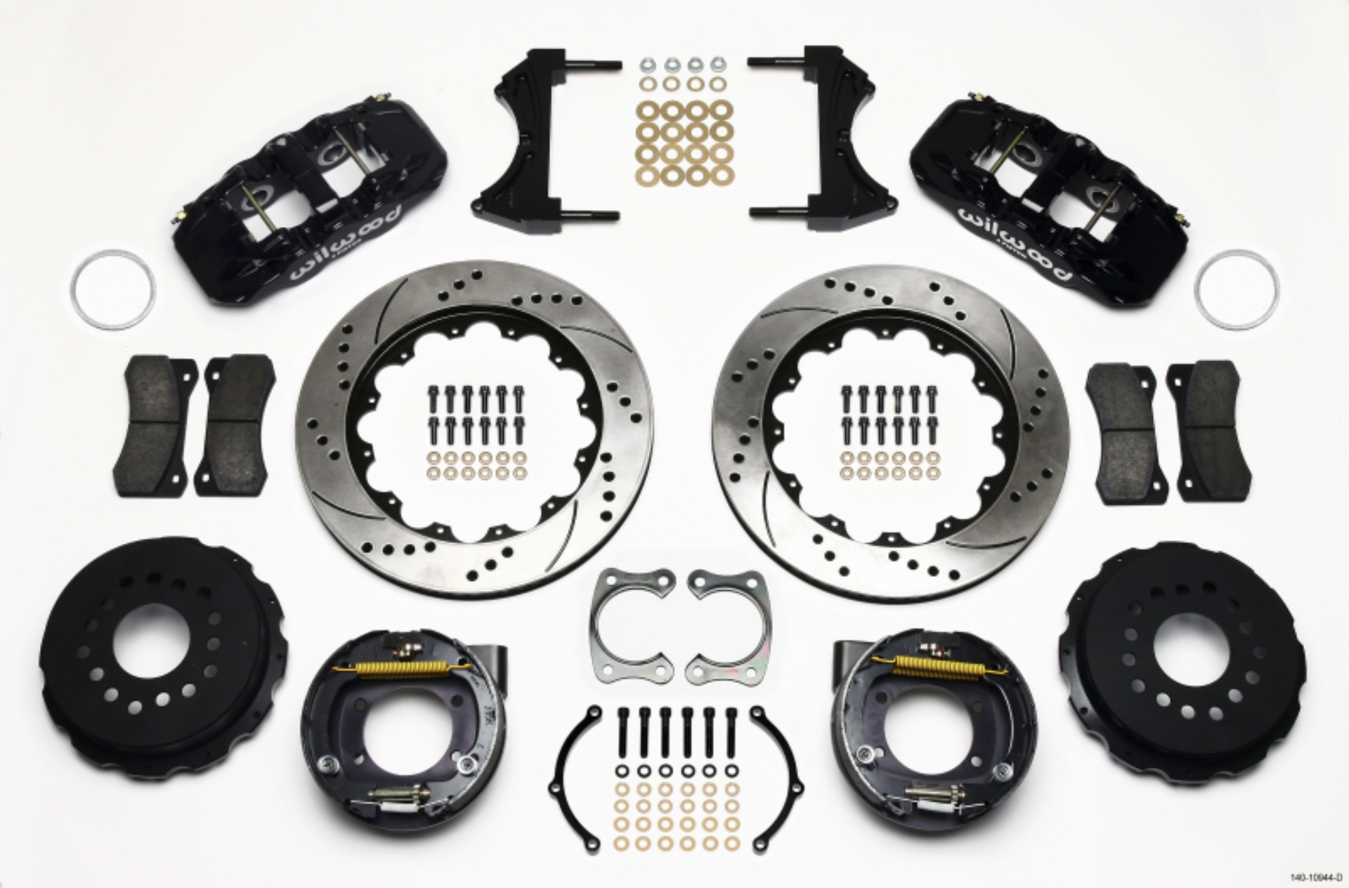 Picture of Wilwood WIL Aero Brake Kit Rear Big Brake Kits - 140-10944-D