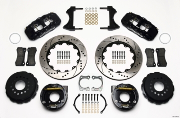 Picture of Wilwood WIL Aero Brake Kit Rear Big Brake Kits - 140-10943-D