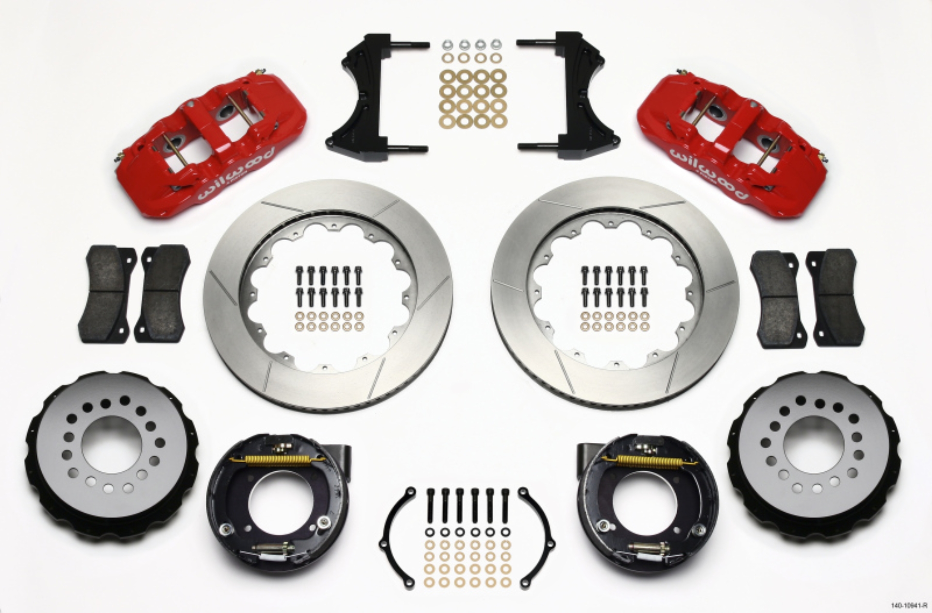 Picture of Wilwood WIL Aero Brake Kit Rear Big Brake Kits - 140-10941-R