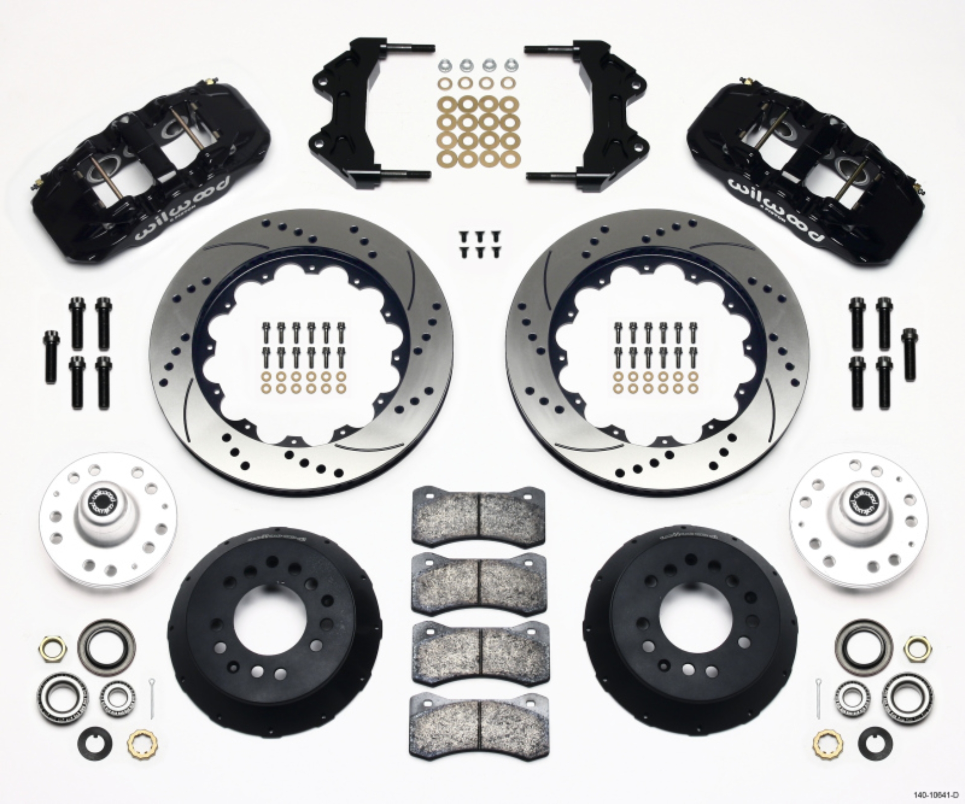 Picture of Wilwood WIL Aero Brake Kit Front Big Brake Kits - 140-10641-D