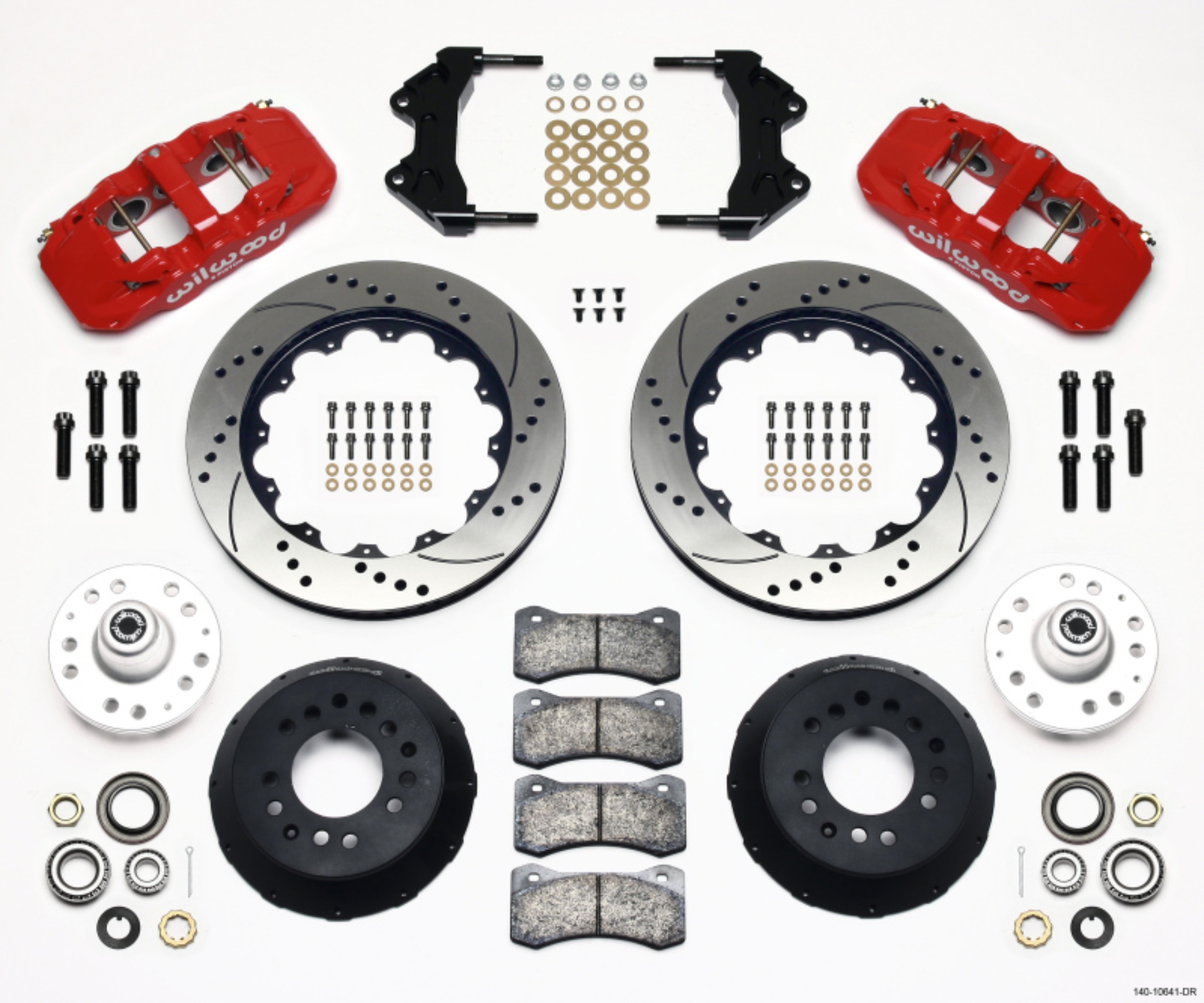 Picture of Wilwood WIL Aero Brake Kit Front Big Brake Kits - 140-10641-DR